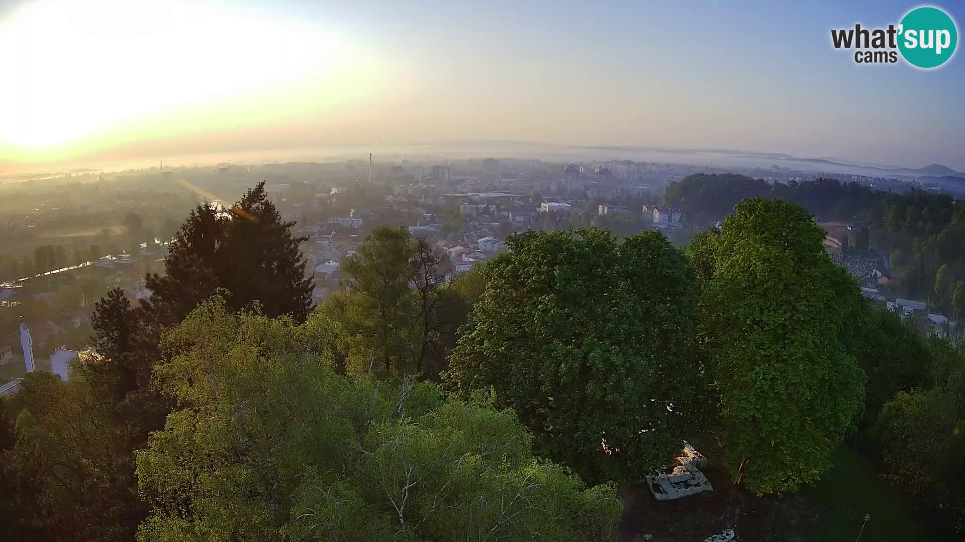 Webcam Castello Dubovac Karlovac – Vista Live sul Castello Storico