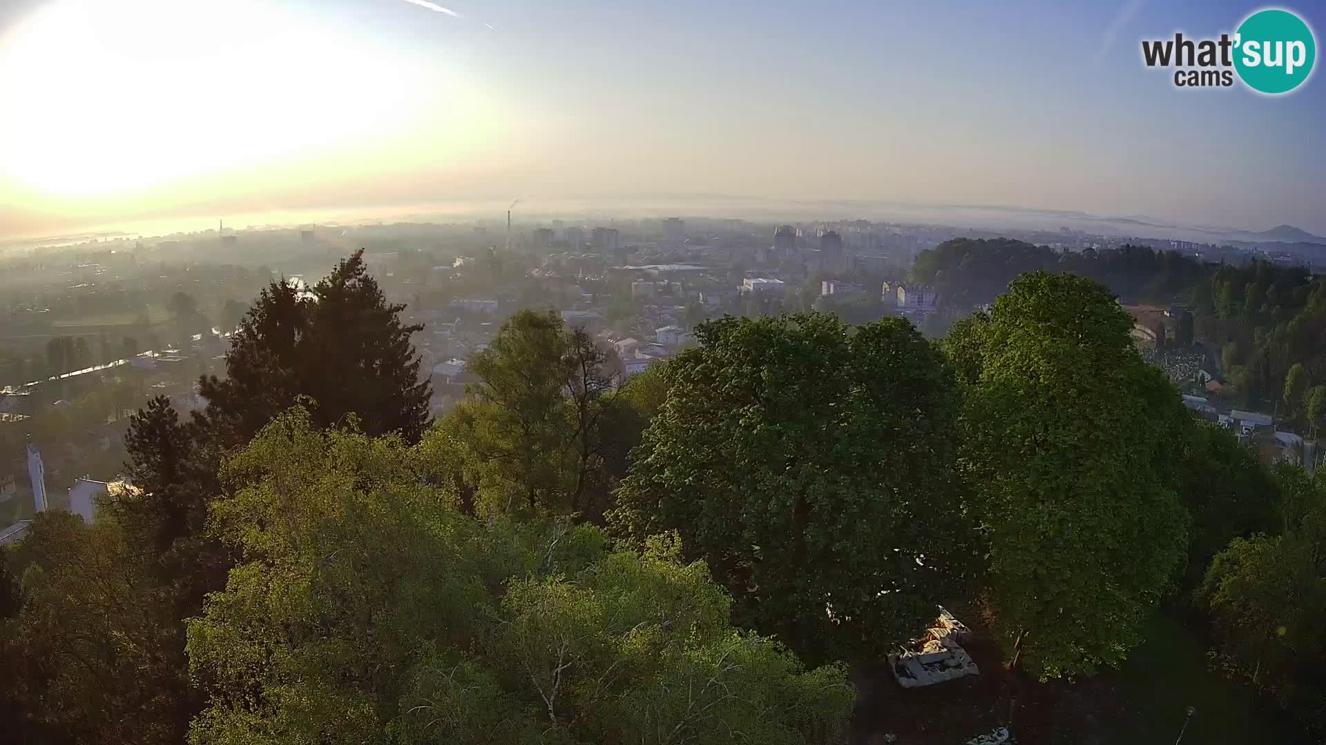 Webcam Karlovac Château Dubovac – Vue en direct de ce monument historique