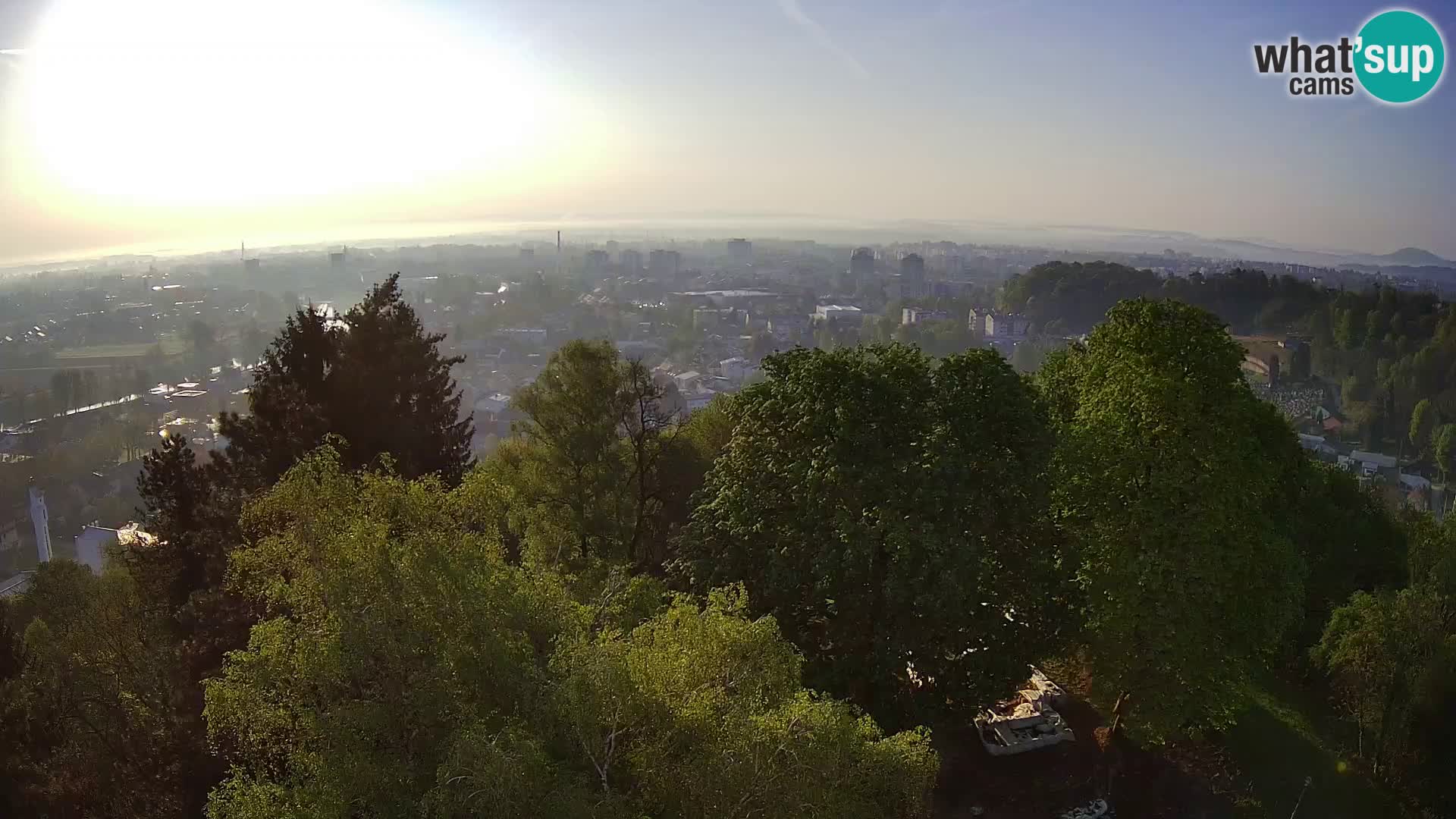 Webcam Karlovac Château Dubovac – Vue en direct de ce monument historique