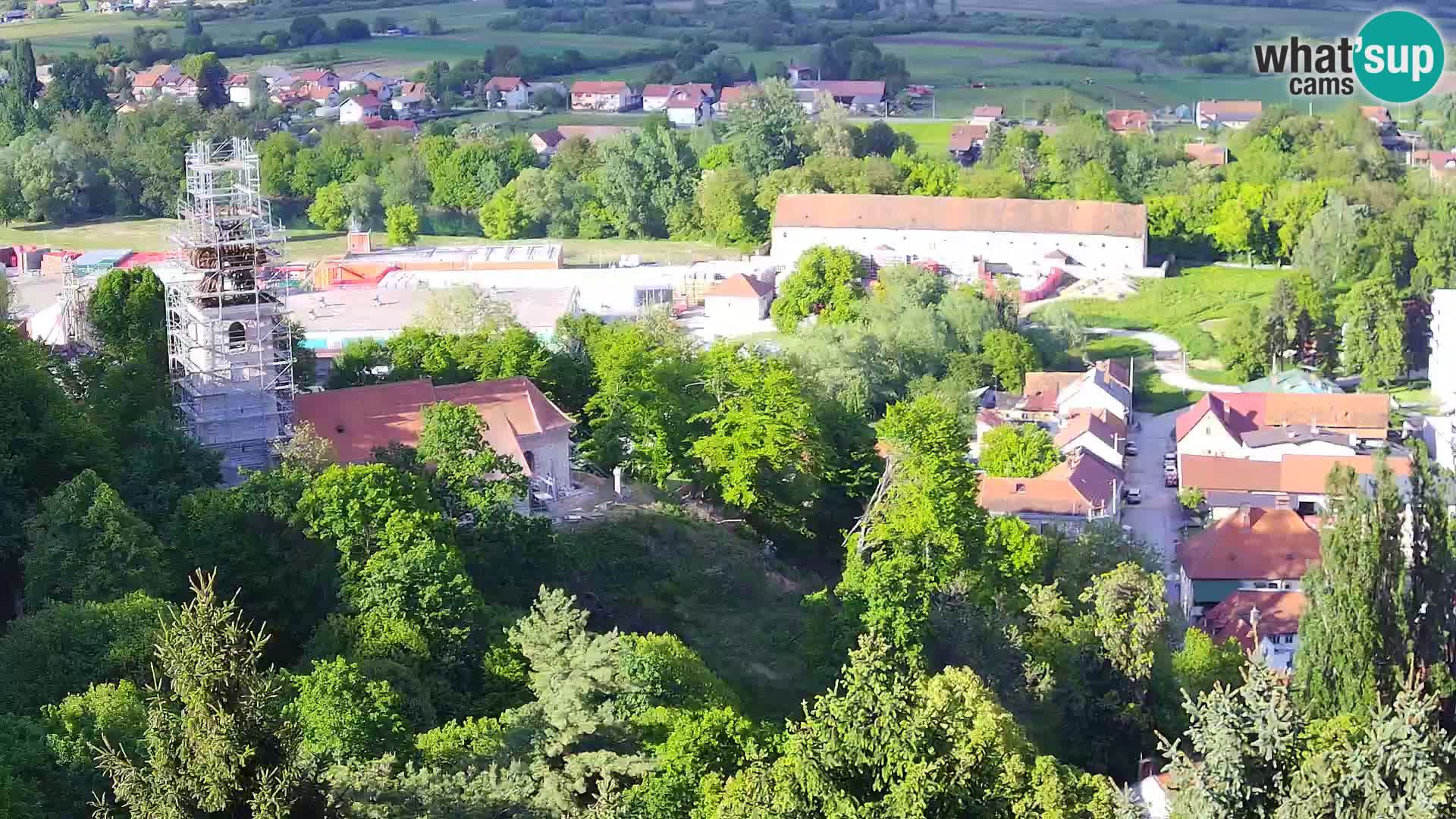 Webcam Karlovac Château Dubovac – Vue en direct de ce monument historique
