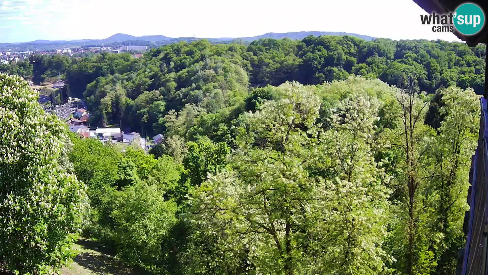Webcam Karlovac Dubovac Castle – Live View of Karlovac’s Historic Landmark