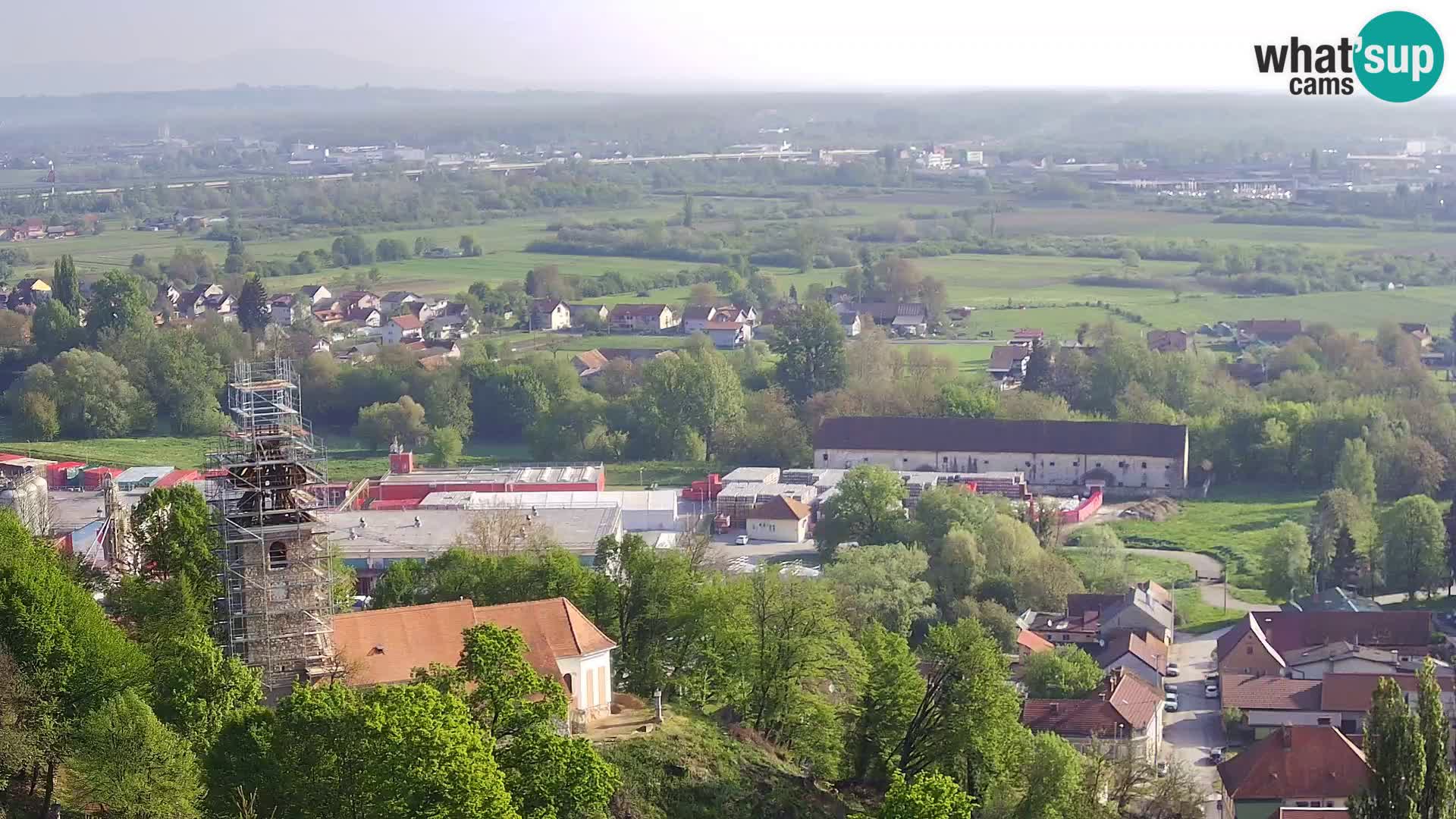 Webcam Karlovac Château Dubovac – Vue en direct de ce monument historique