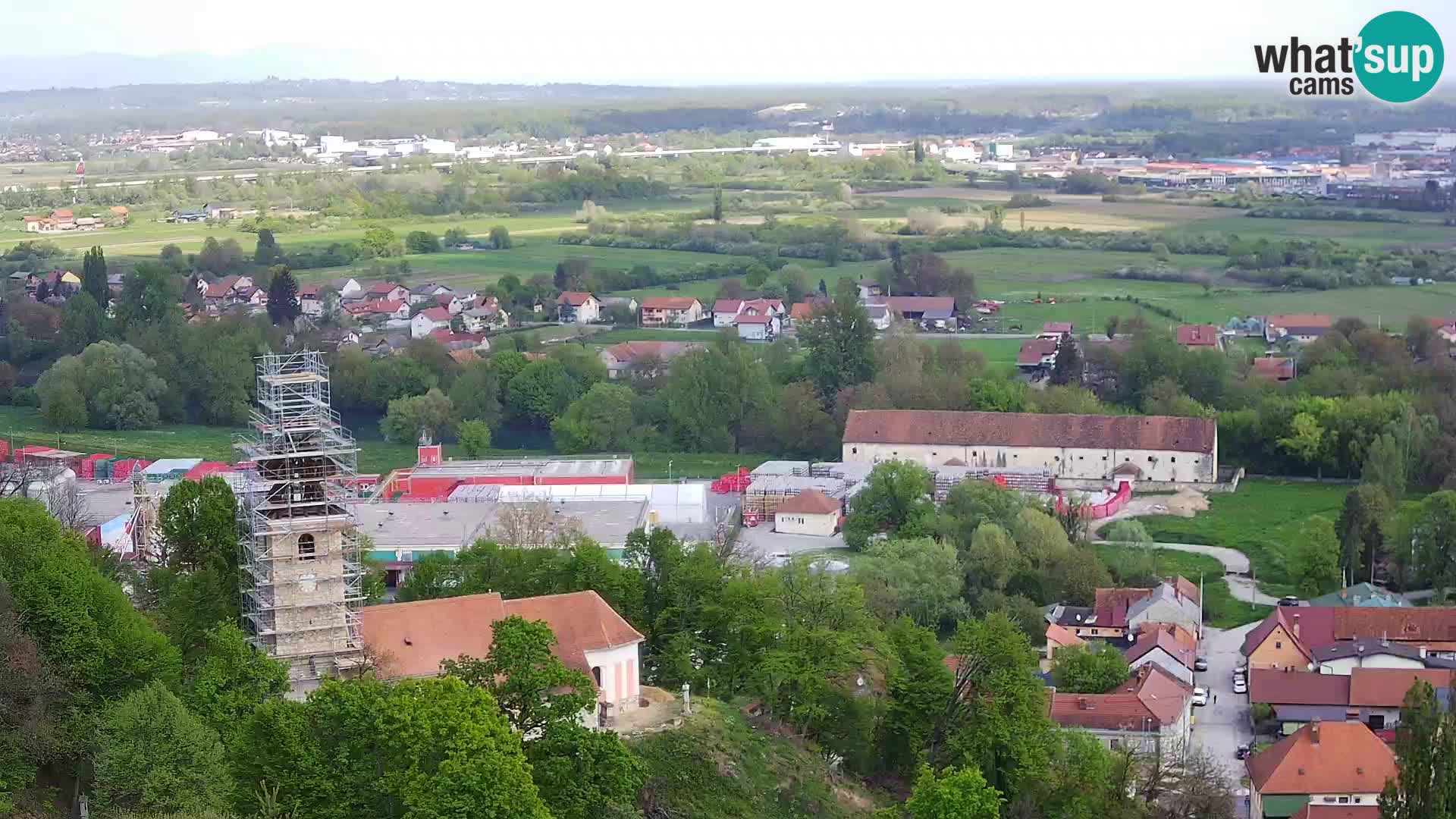 Webcam Castello Dubovac Karlovac – Vista Live sul Castello Storico