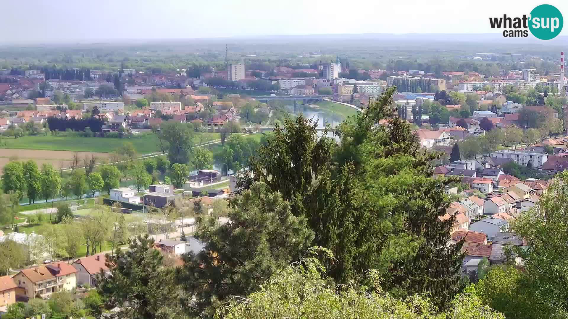 Web kamera Karlovac – Dvorac Dubovac uživo