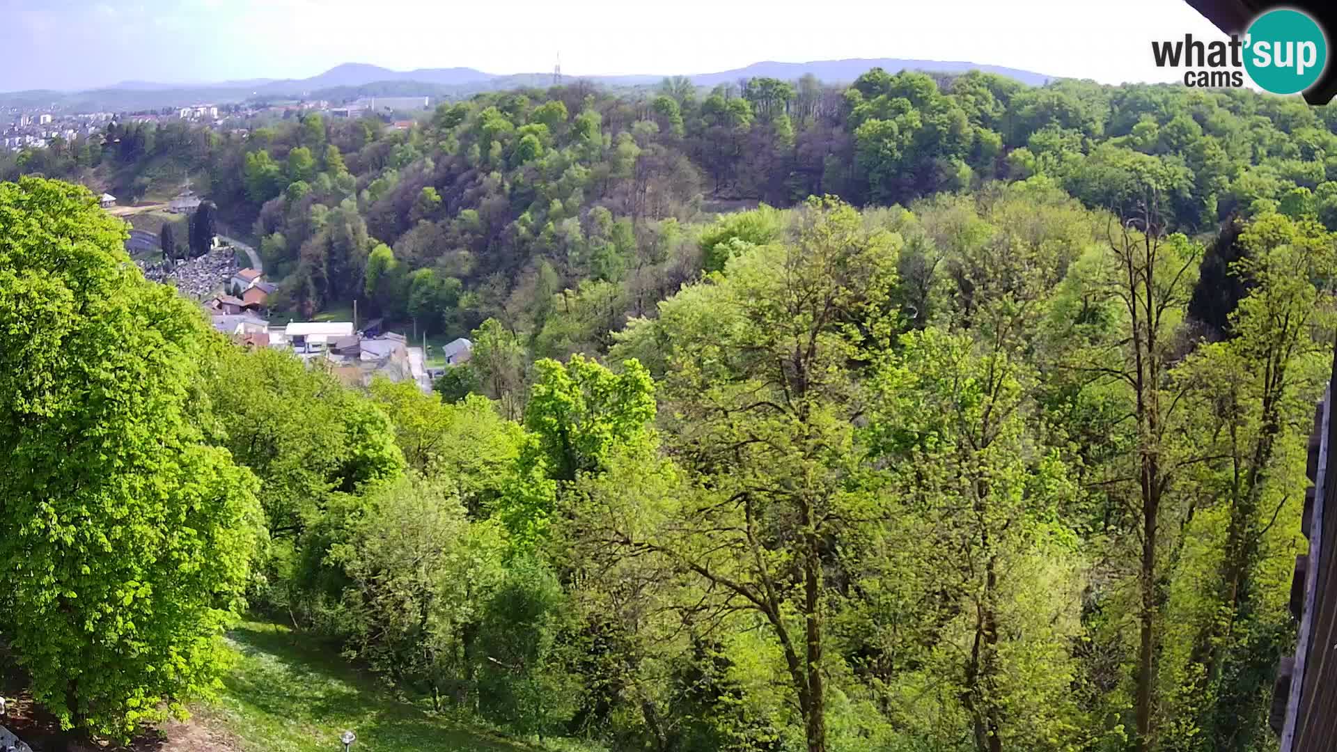 Webcam Karlovac Dubovac Castle – Live View of Karlovac’s Historic Landmark