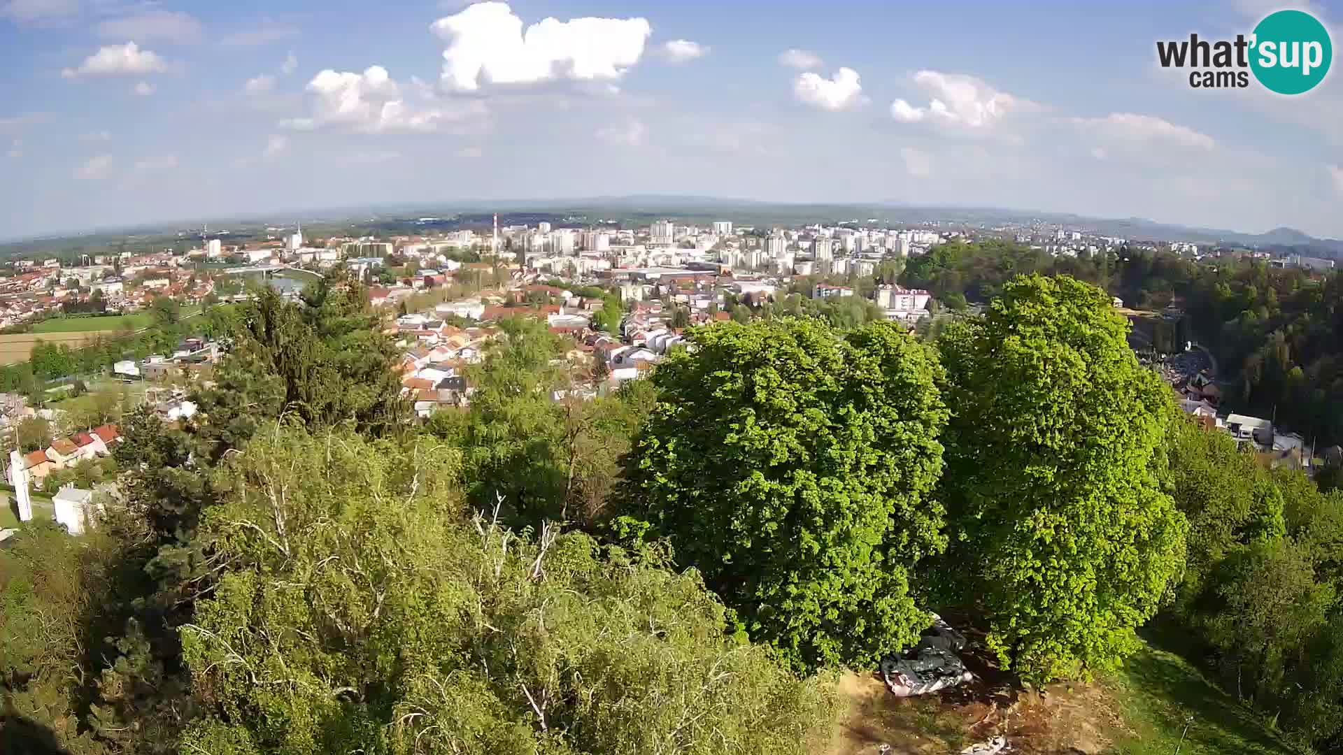 Web kamera Karlovac – Dvorac Dubovac uživo