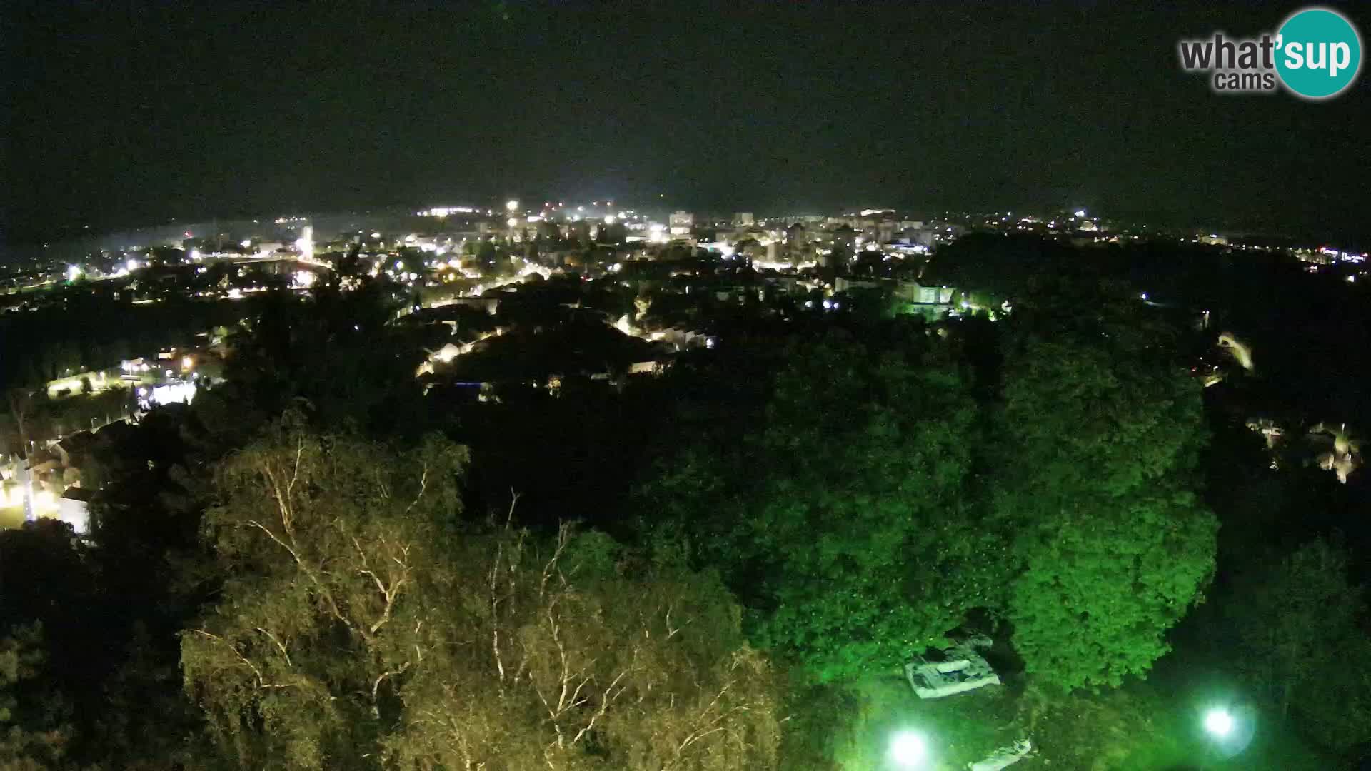 Webcam Castello Dubovac Karlovac – Vista Live sul Castello Storico