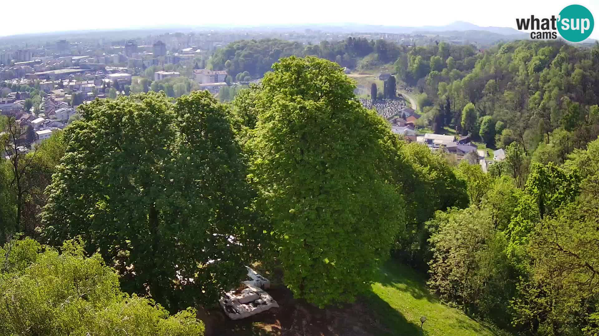 Webcam Castello Dubovac Karlovac – Vista Live sul Castello Storico