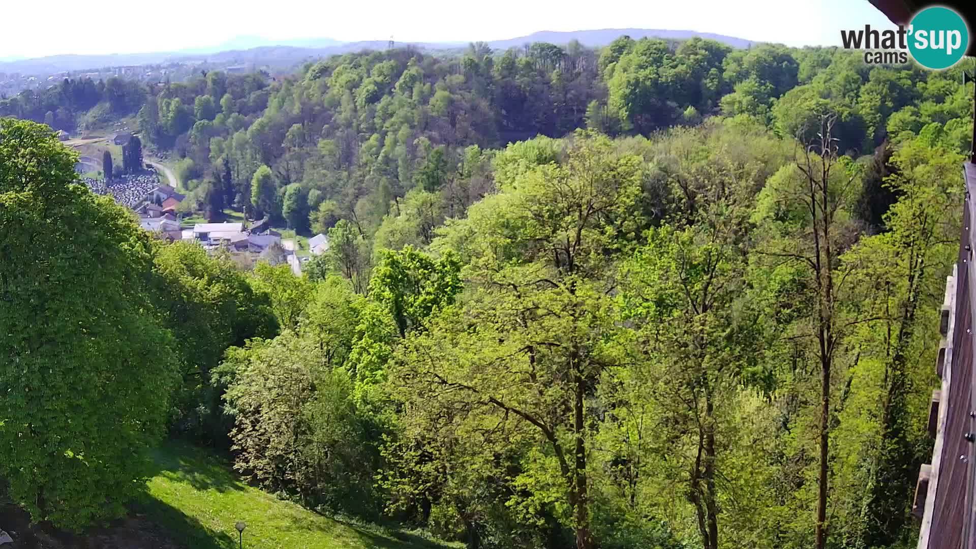 Webcam Karlovac Château Dubovac – Vue en direct de ce monument historique