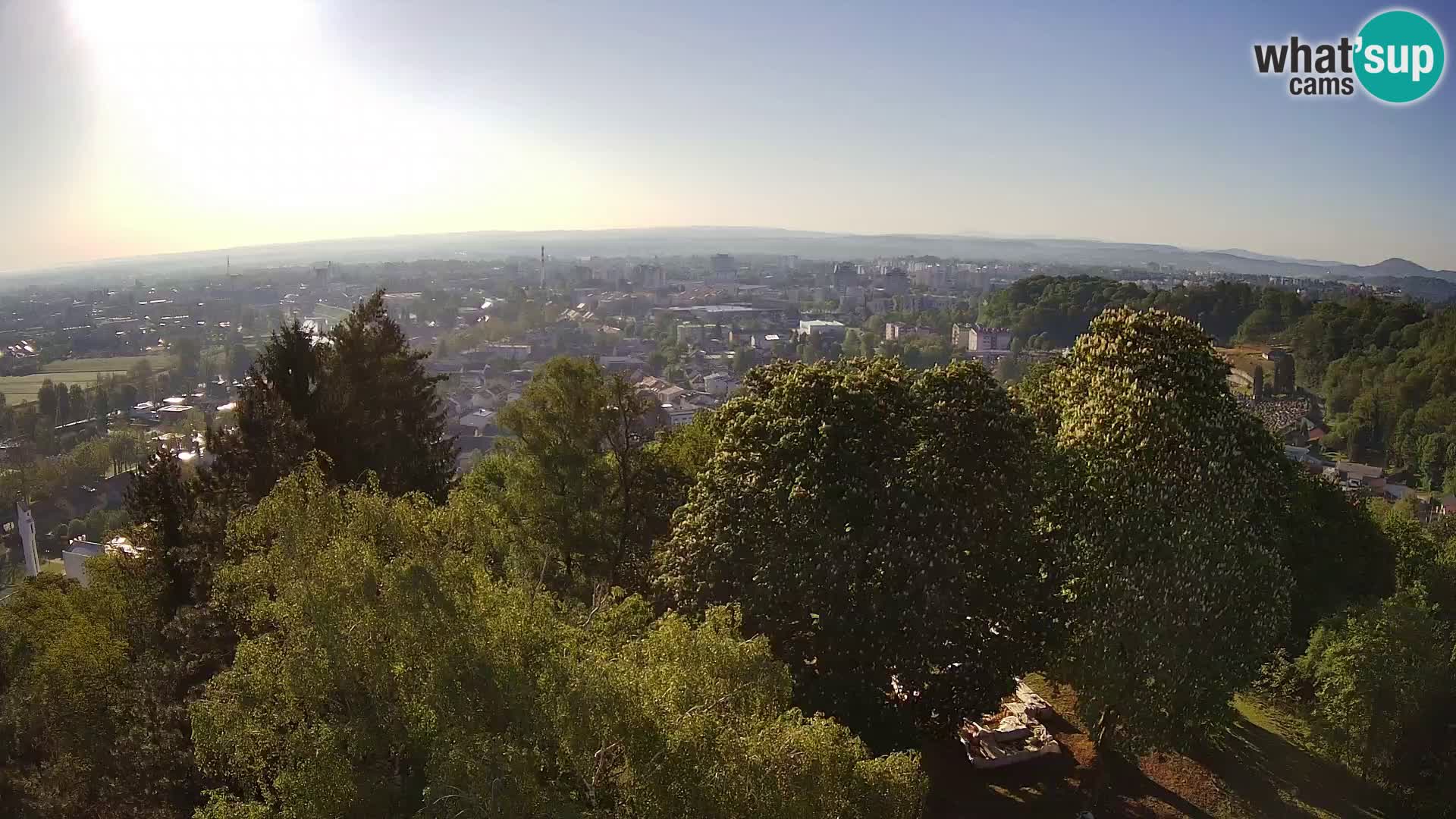 Webcam Karlovac Dubovac Castle – Live View of Karlovac’s Historic Landmark