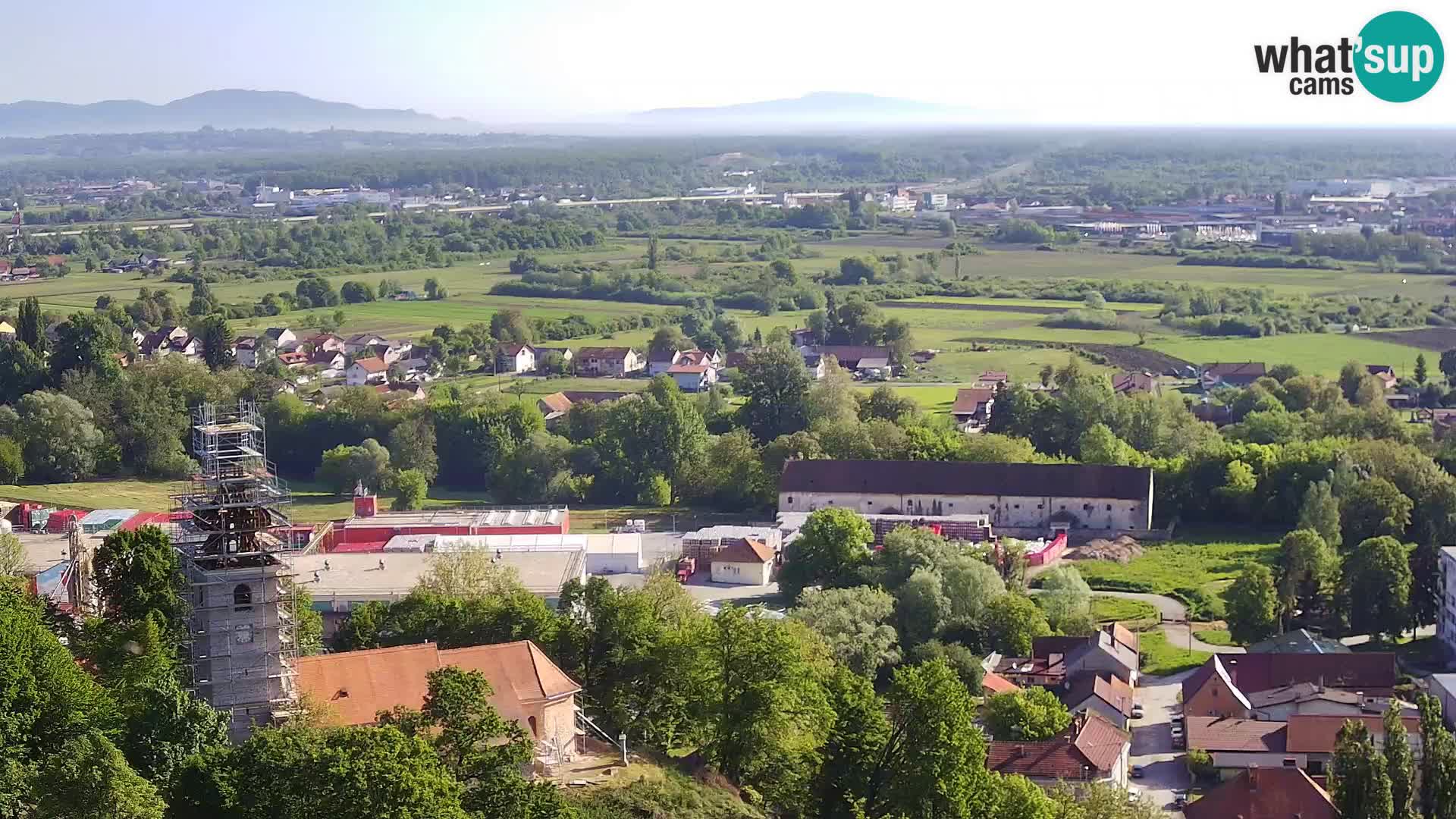 Webcam Karlovac Dubovac Castle – Live View of Karlovac’s Historic Landmark