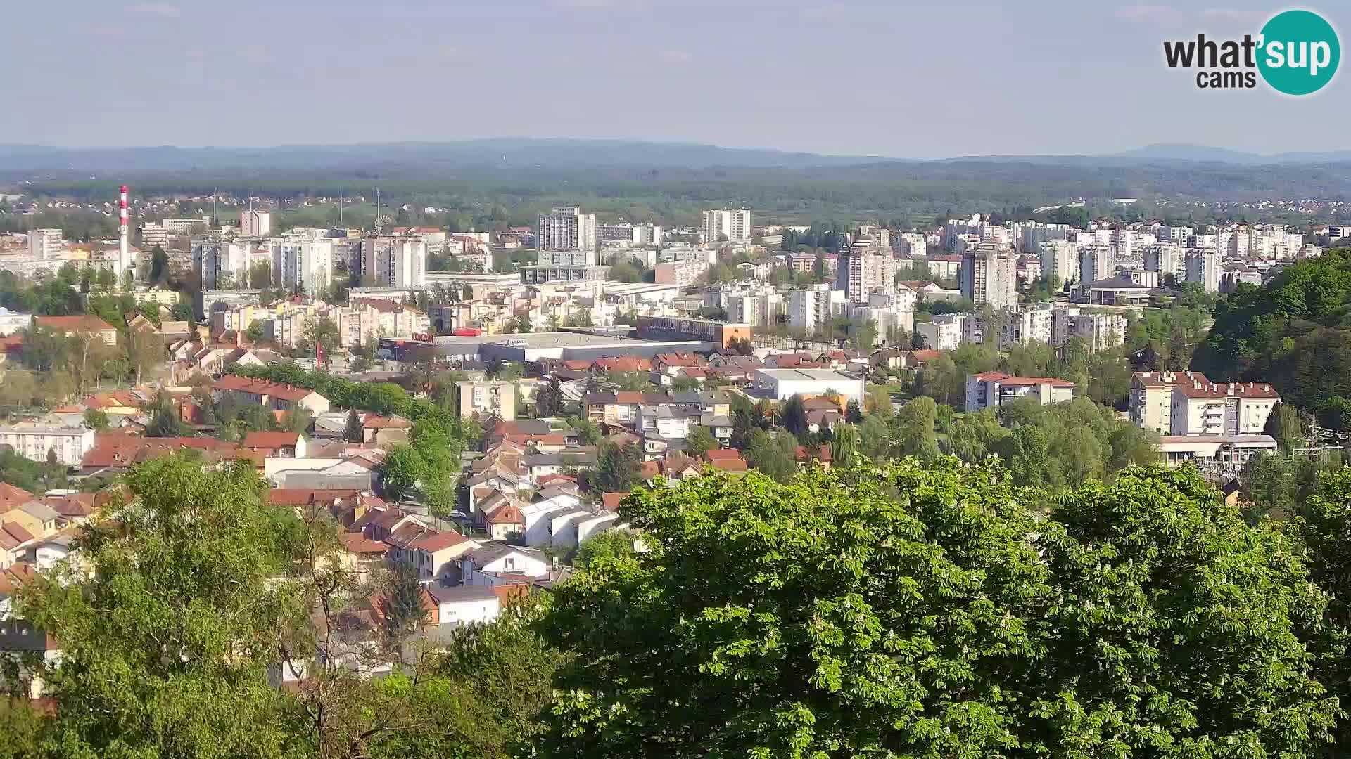 Web kamera Karlovac – Dvorac Dubovac uživo