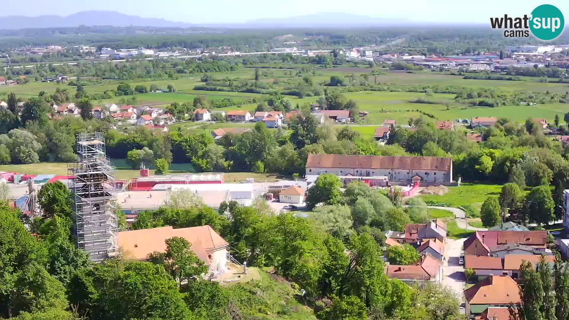 Webcam Karlovac Château Dubovac – Vue en direct de ce monument historique