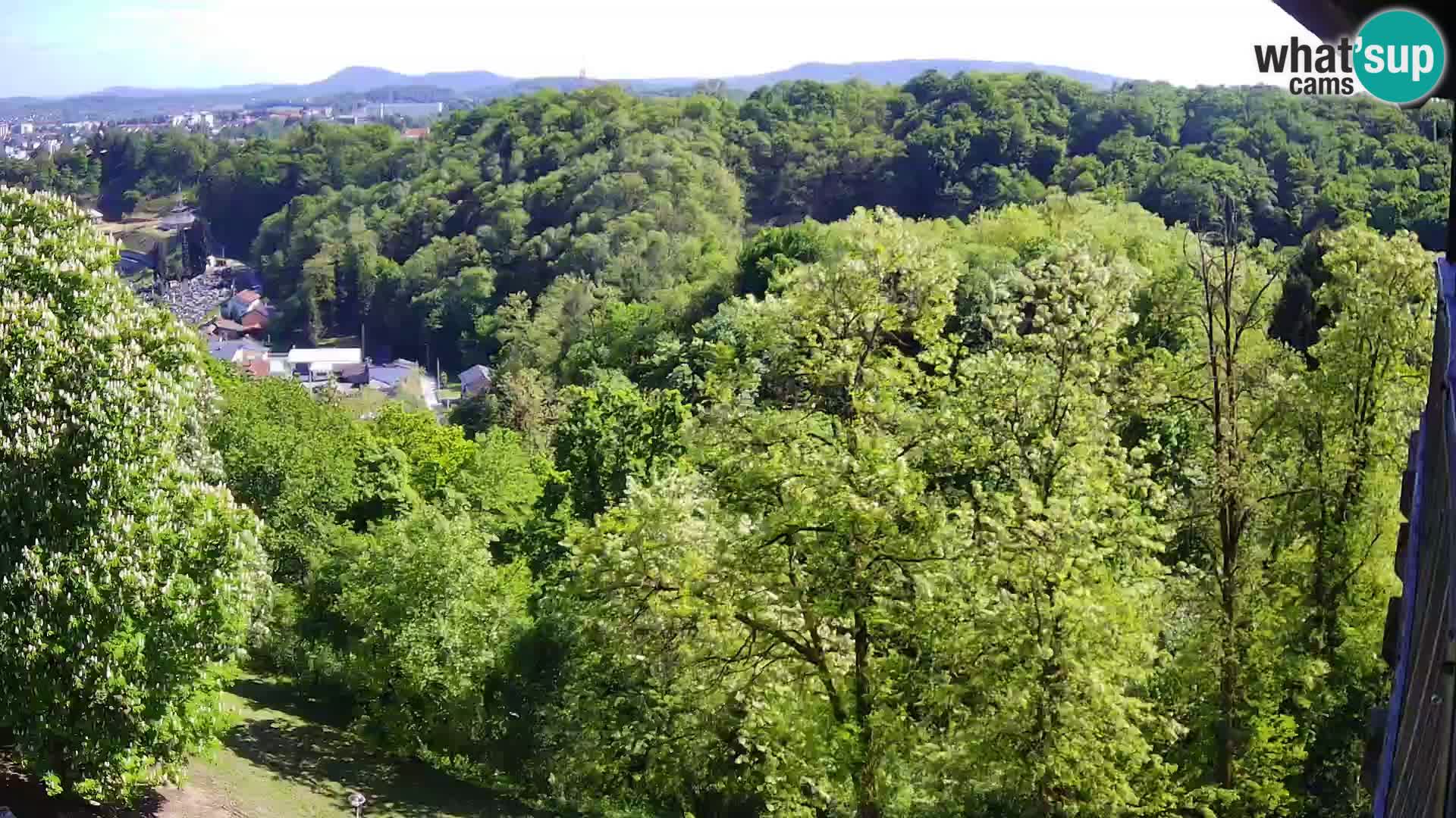 Webcam Castello Dubovac Karlovac – Vista Live sul Castello Storico