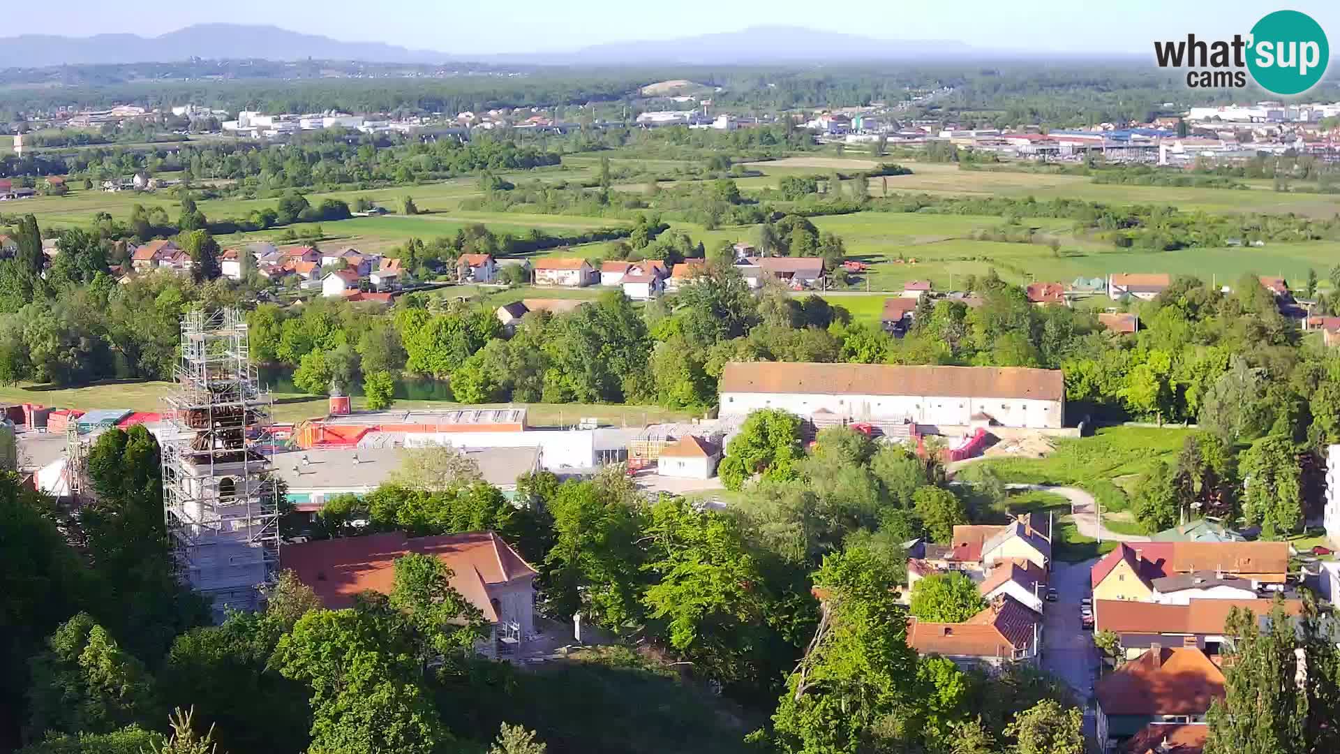 Webcam Castello Dubovac Karlovac – Vista Live sul Castello Storico