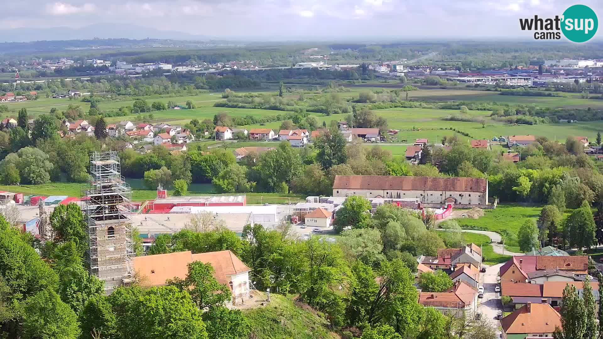 Webcam Karlstadt Burg Dubovac – Liveblick auf das historische Wahrzeichen