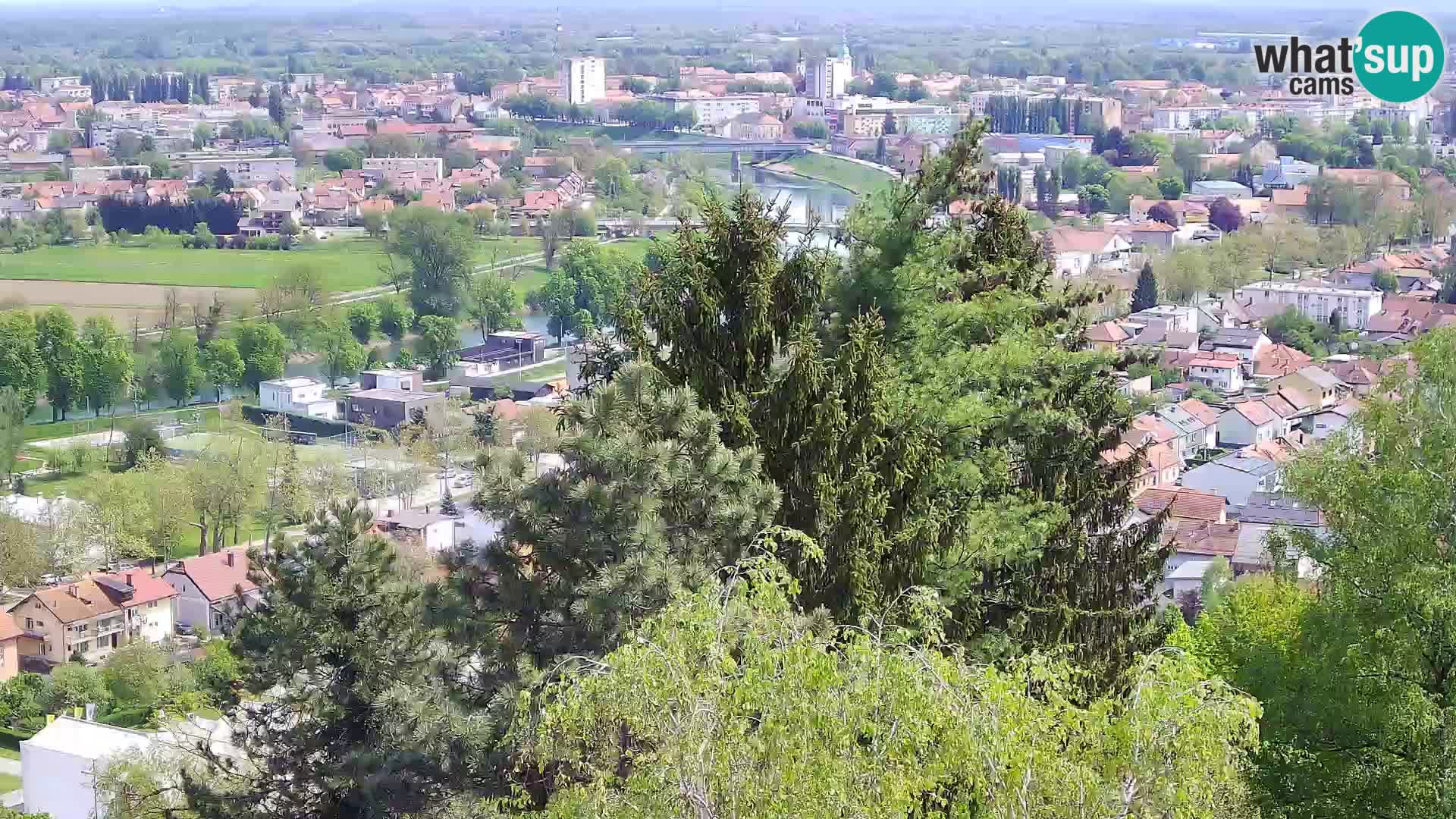 Webcam Karlovac Château Dubovac – Vue en direct de ce monument historique