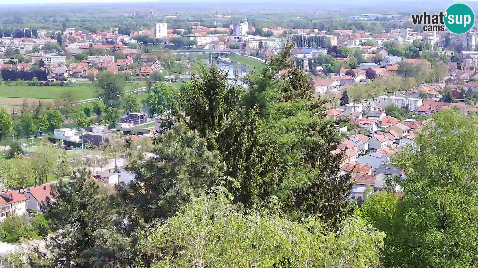 Webcam Karlovac Château Dubovac – Vue en direct de ce monument historique