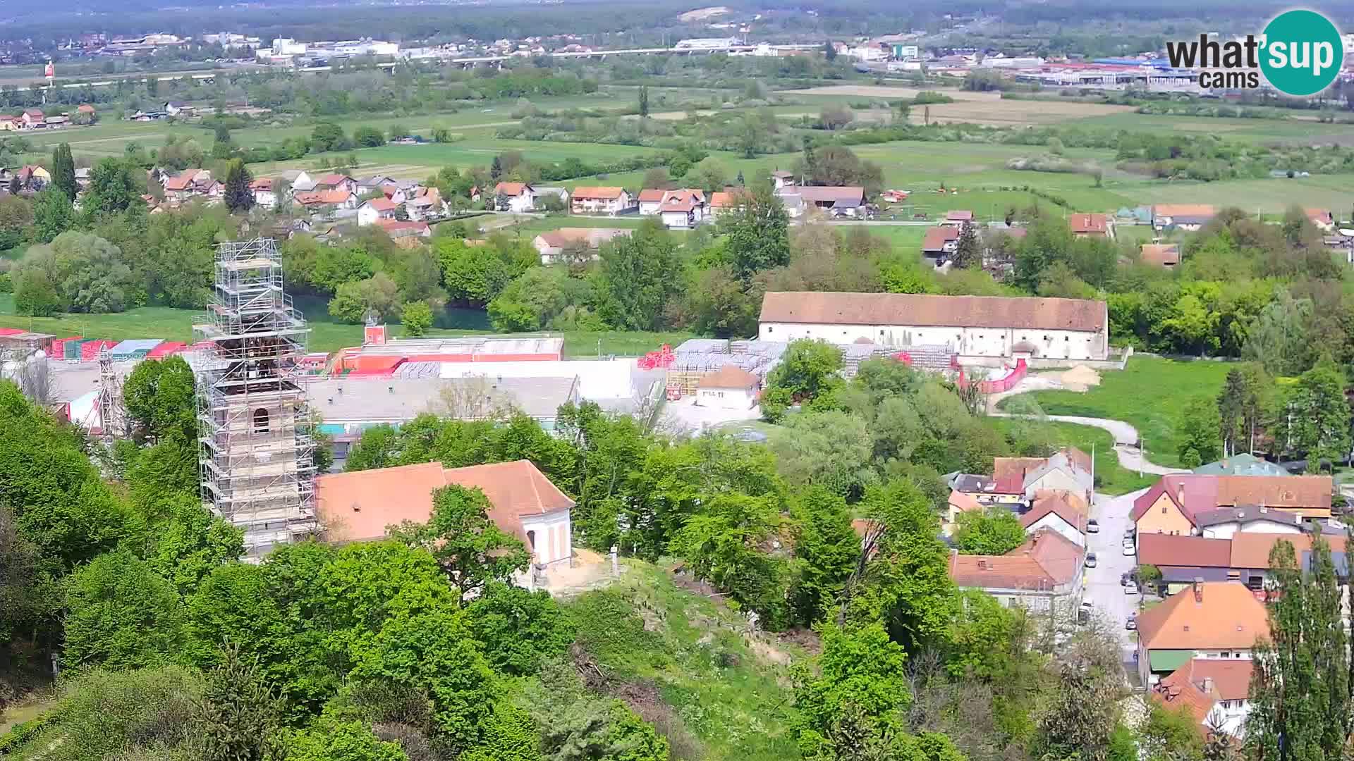 Web kamera Karlovac – Dvorac Dubovac uživo