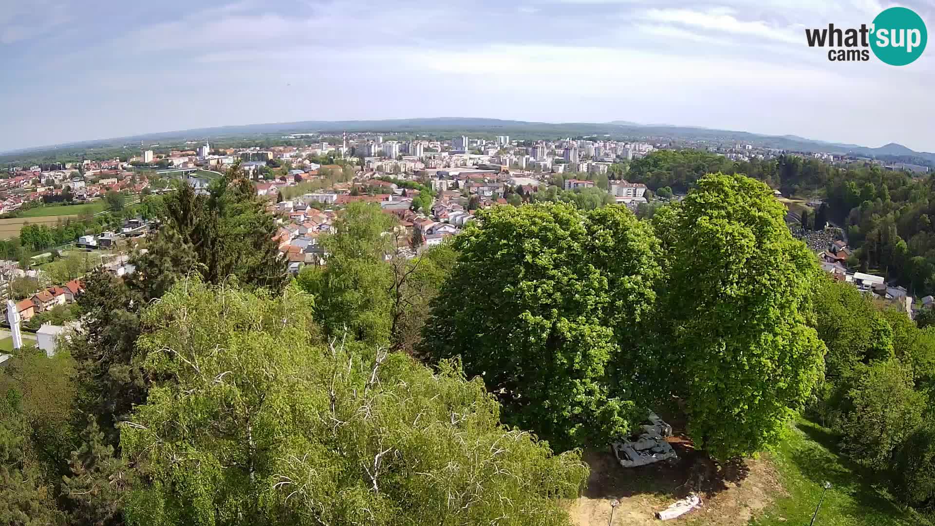 Webcam Karlovac Dubovac Castle – Live View of Karlovac’s Historic Landmark