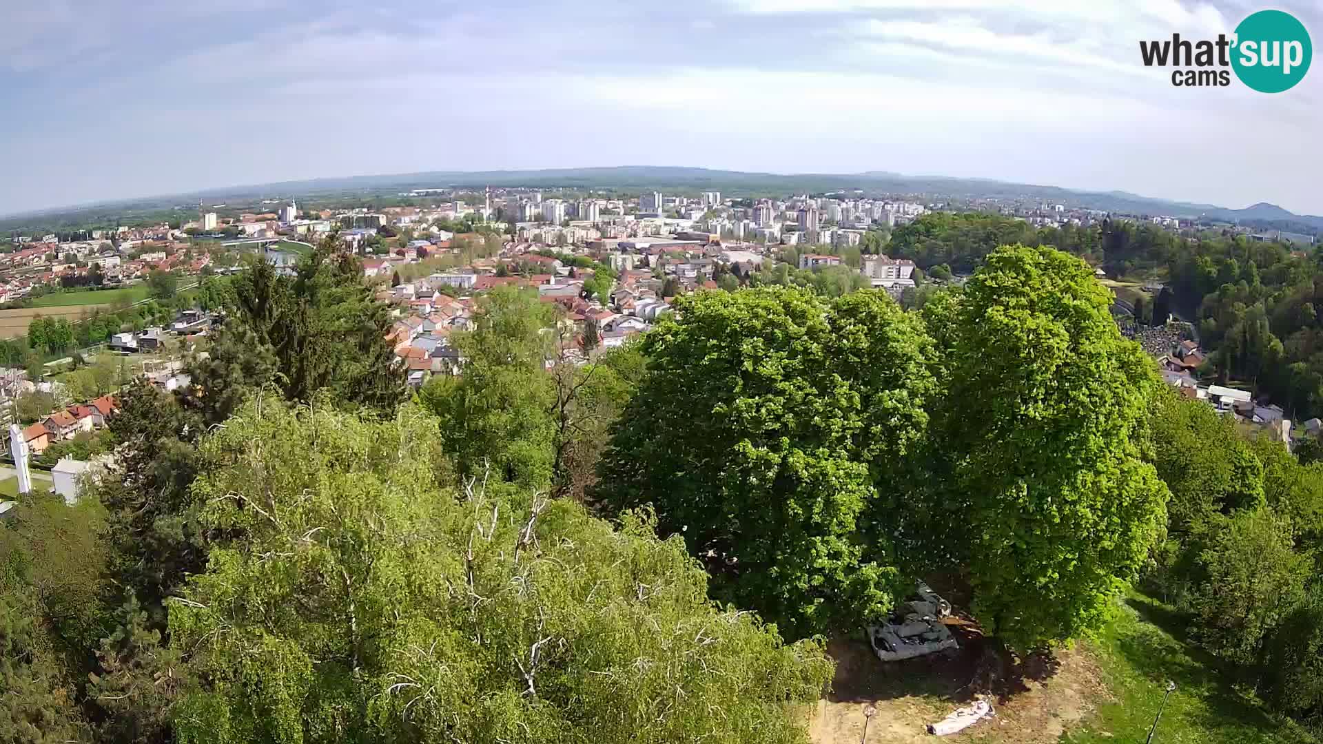 Webcam Karlovac Dubovac Castle – Live View of Karlovac’s Historic Landmark