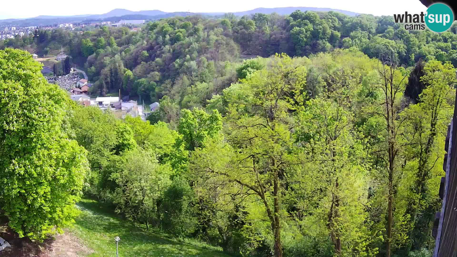 Web kamera Karlovac – Dvorac Dubovac uživo