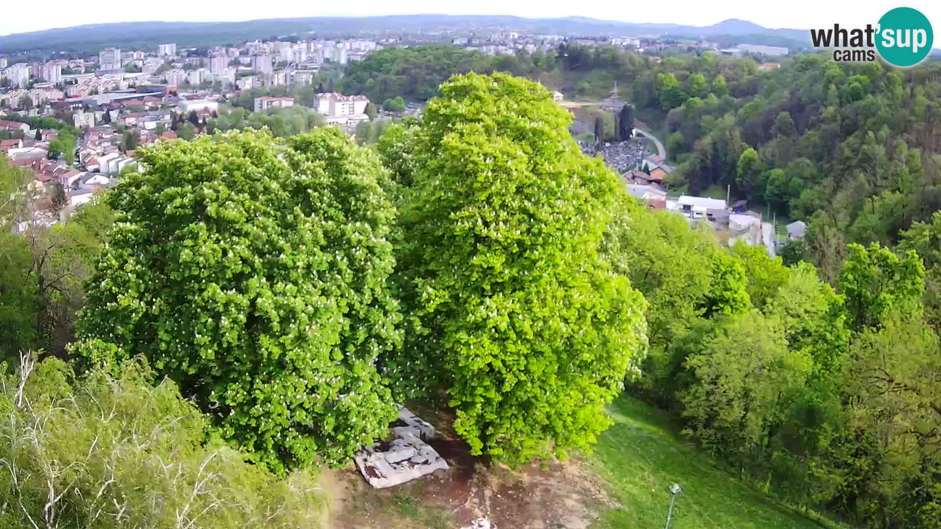 Webcam Karlovac Dubovac Castle – Live View of Karlovac’s Historic Landmark