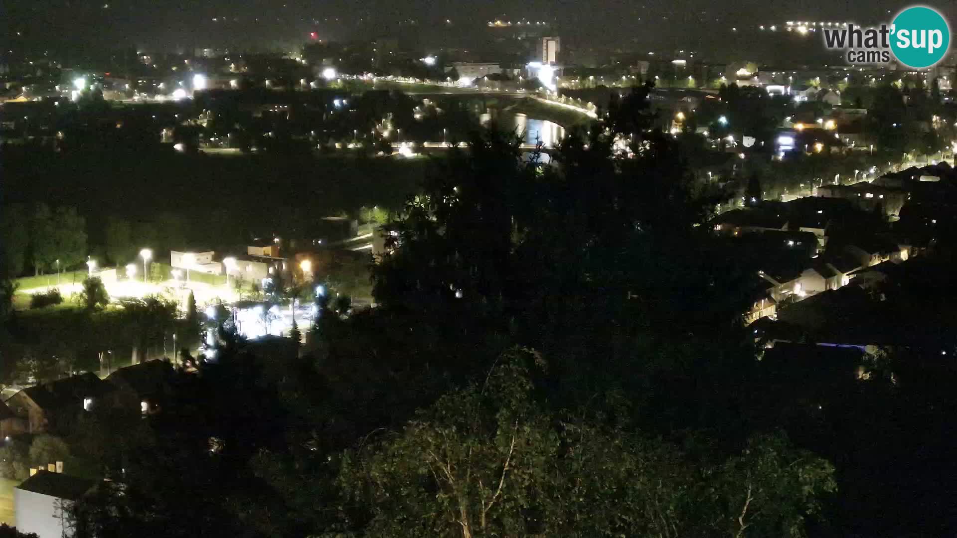 Web kamera Karlovac – Dvorac Dubovac uživo