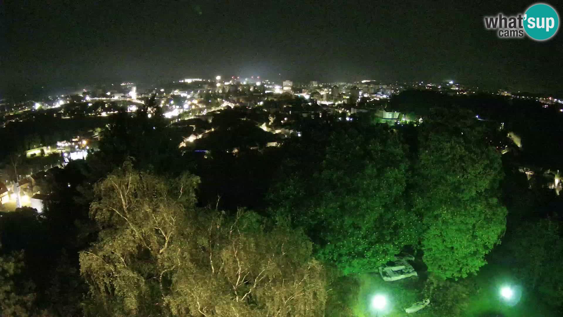 Webcam Karlovac Dubovac Castle – Live View of Karlovac’s Historic Landmark