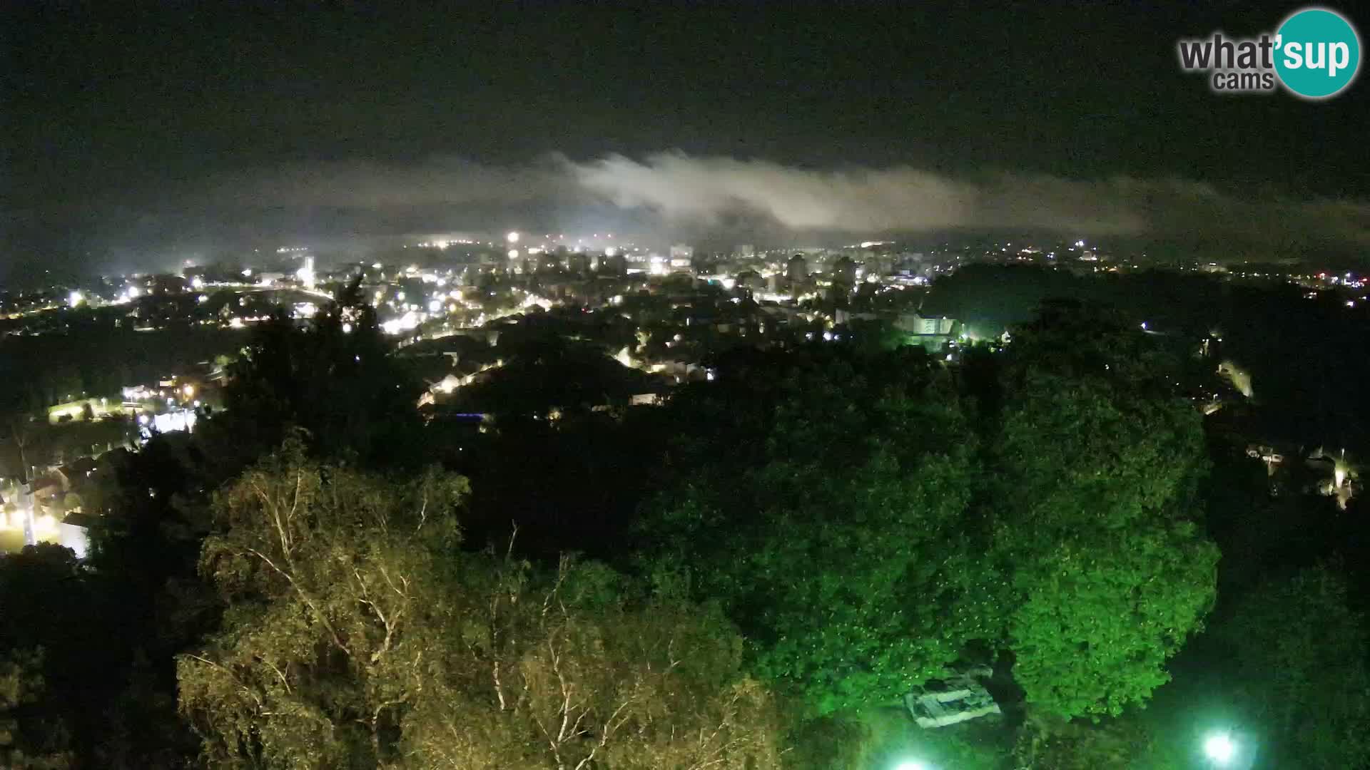 Webcam Karlovac Château Dubovac – Vue en direct de ce monument historique