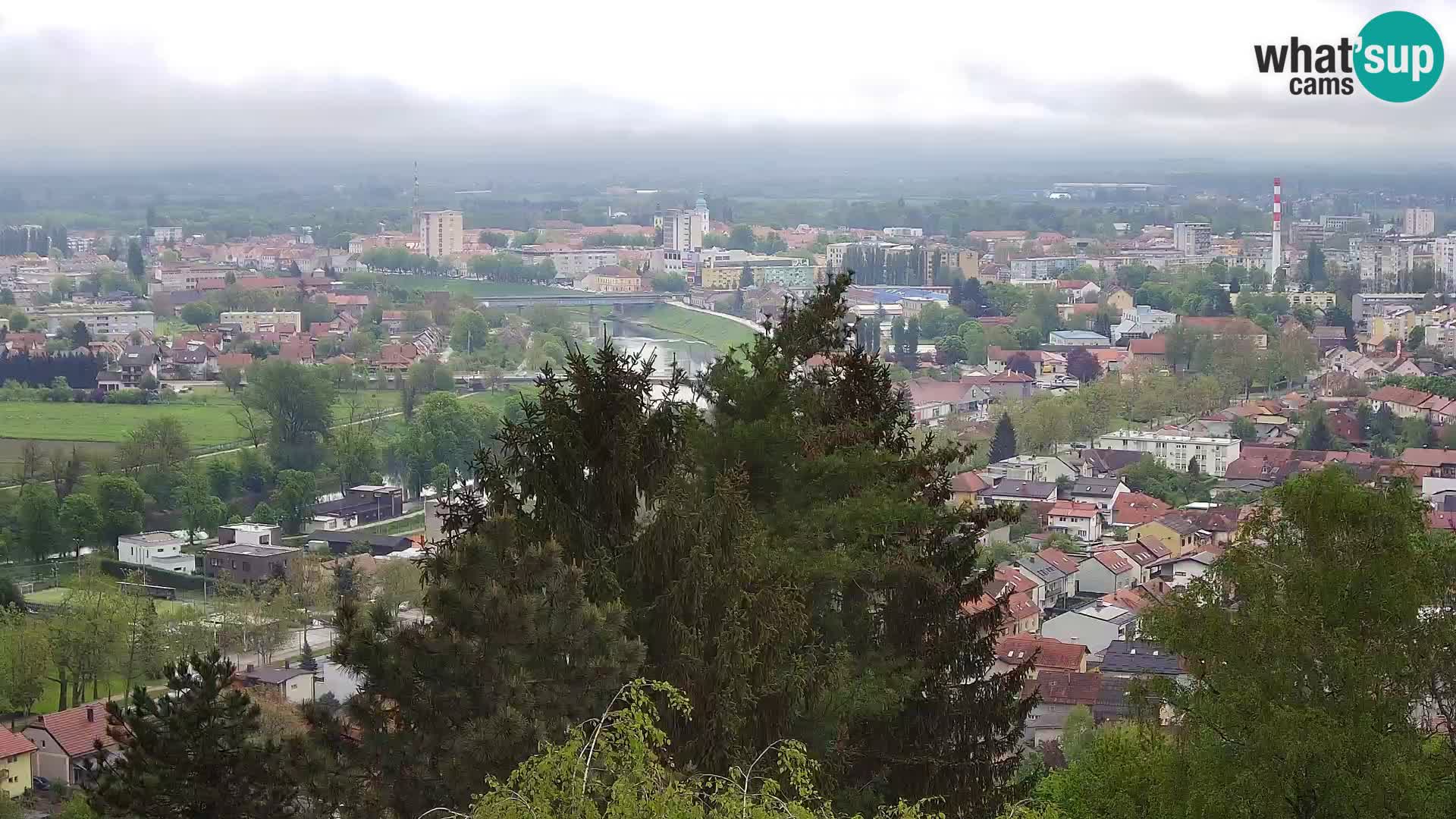 Web kamera Karlovac – Dvorac Dubovac uživo