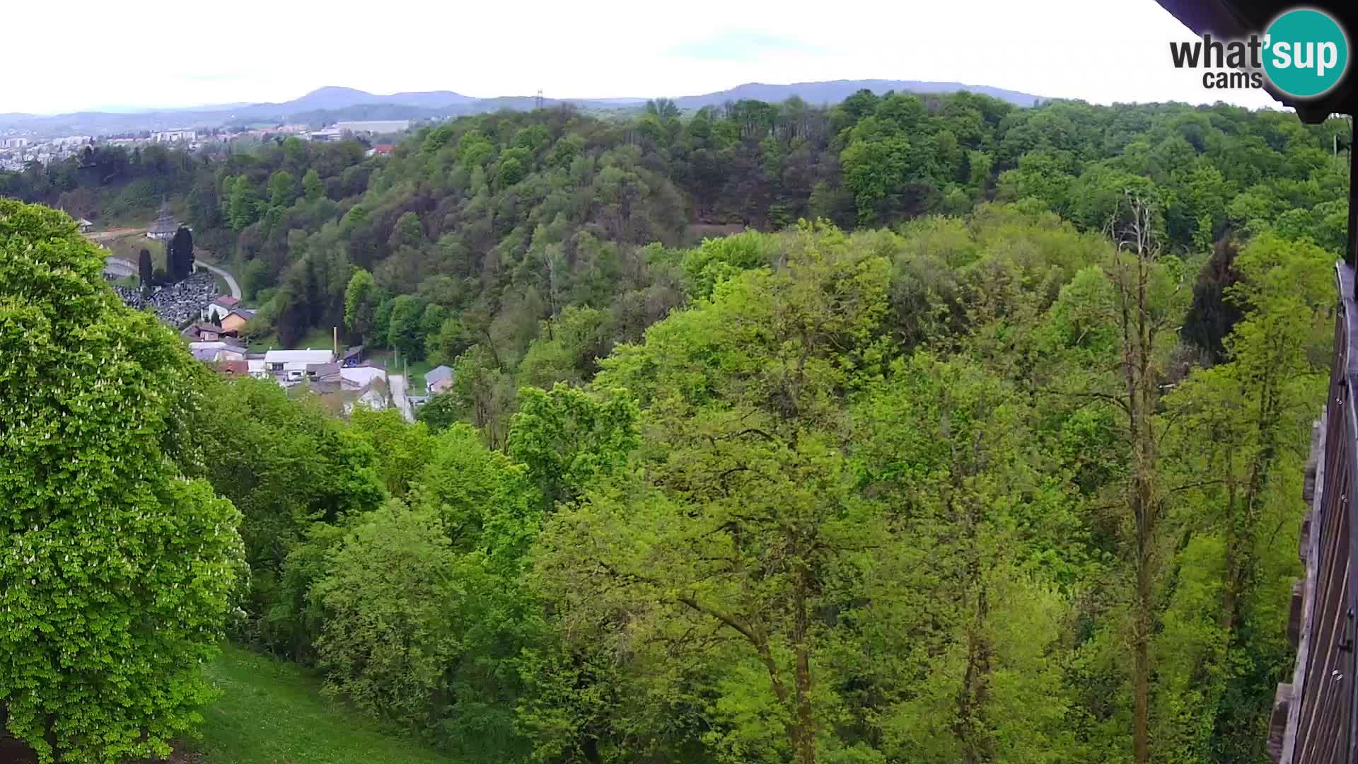 Webcam Castello Dubovac Karlovac – Vista Live sul Castello Storico