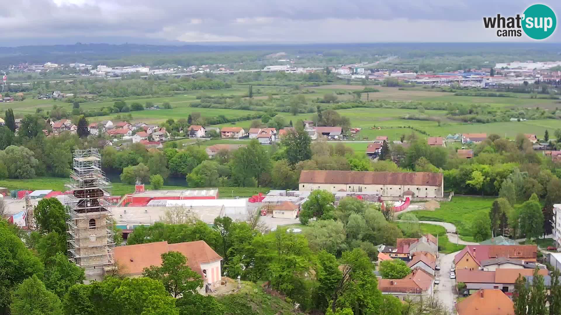 Webcam Karlstadt Burg Dubovac – Liveblick auf das historische Wahrzeichen