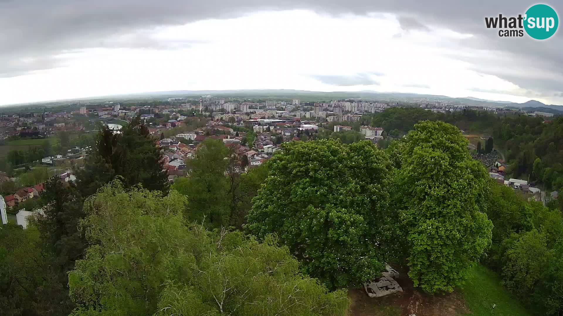 Webcam Karlovac Château Dubovac – Vue en direct de ce monument historique