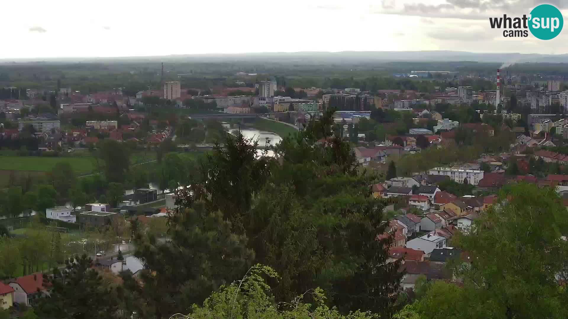 Webcam Karlovac Château Dubovac – Vue en direct de ce monument historique