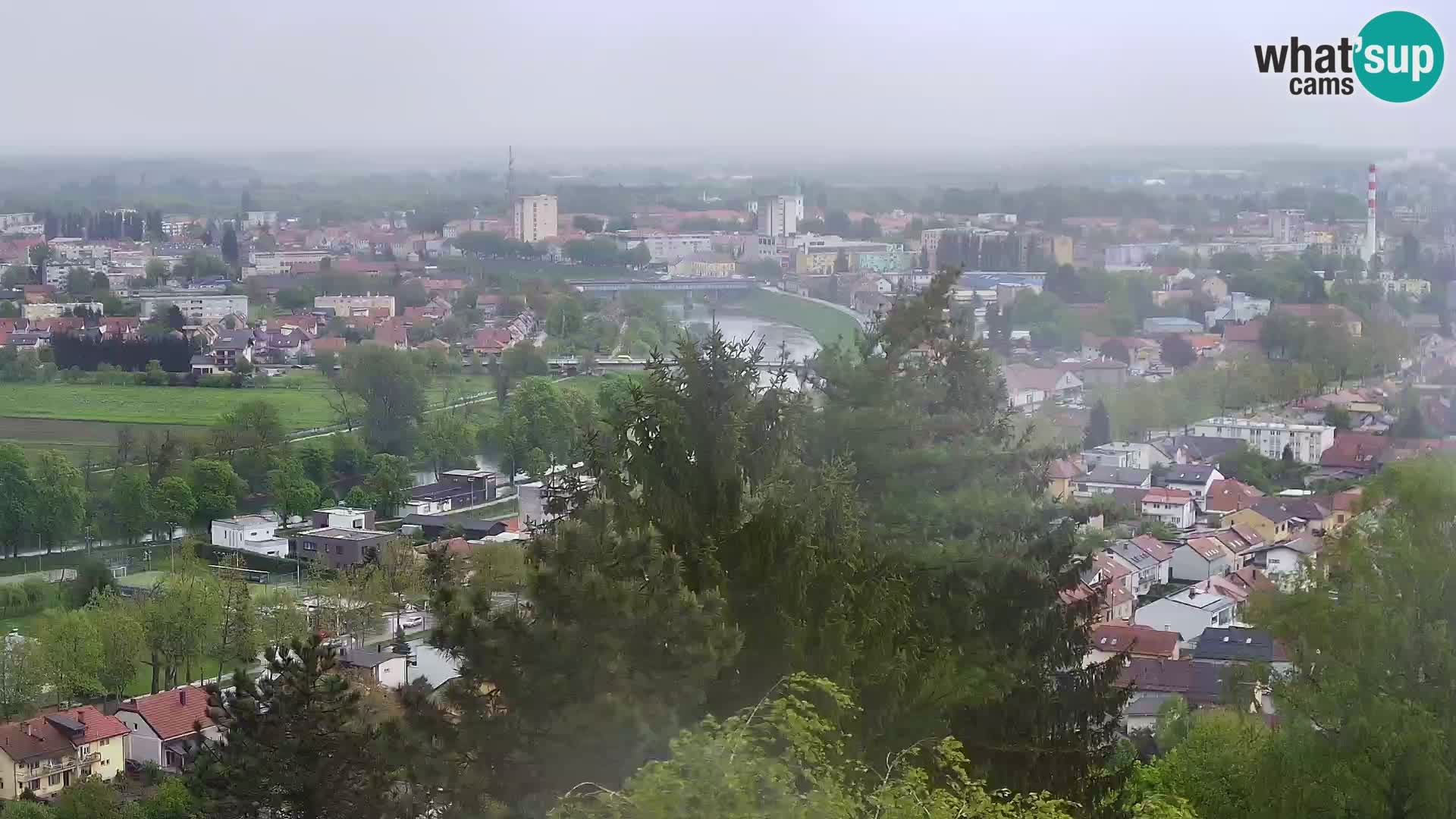 Webcam Karlovac Dubovac Castle – Live View of Karlovac’s Historic Landmark