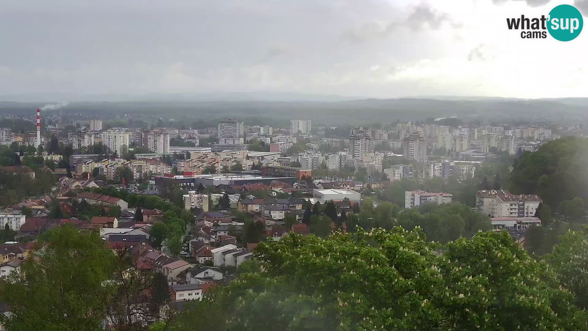 Webcam Karlovac Château Dubovac – Vue en direct de ce monument historique
