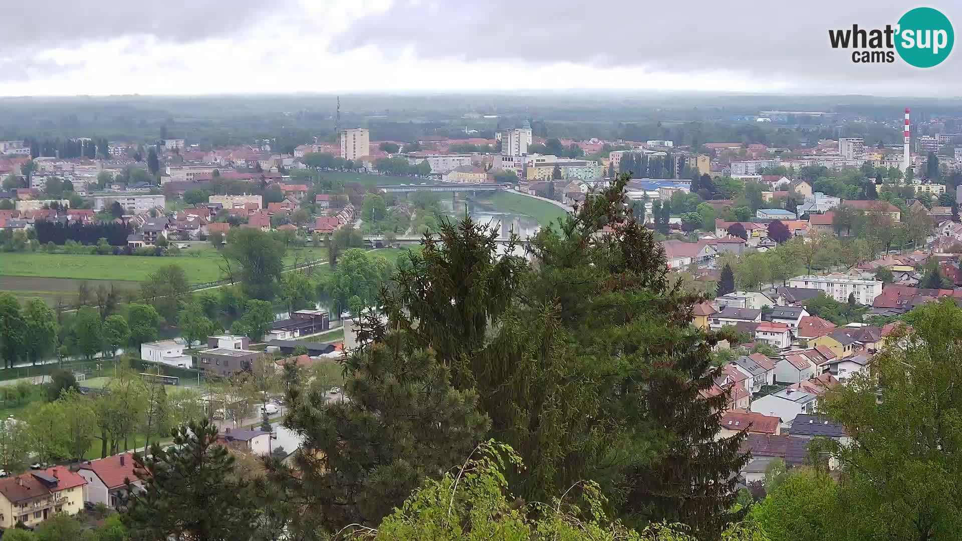 Webcam Karlovac Dubovac Castle – Live View of Karlovac’s Historic Landmark