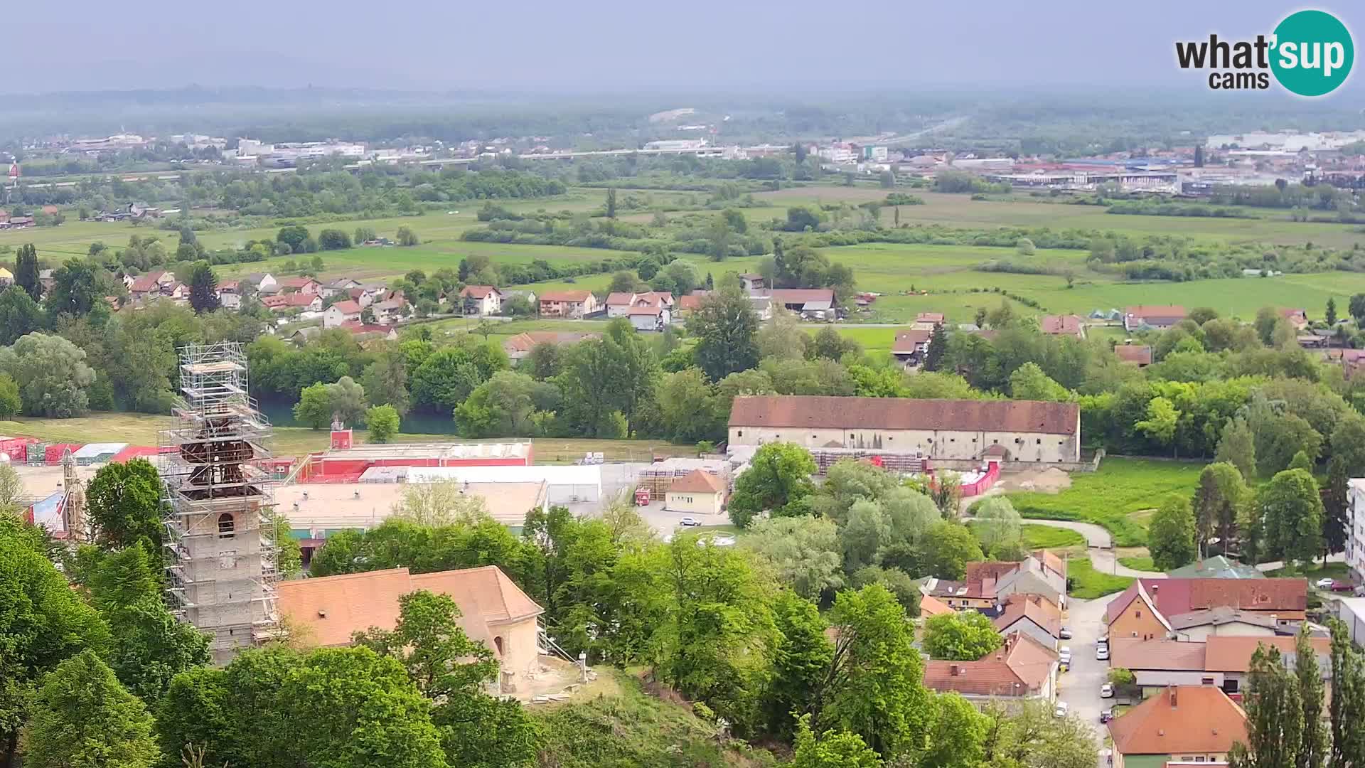 Webcam Castello Dubovac Karlovac – Vista Live sul Castello Storico