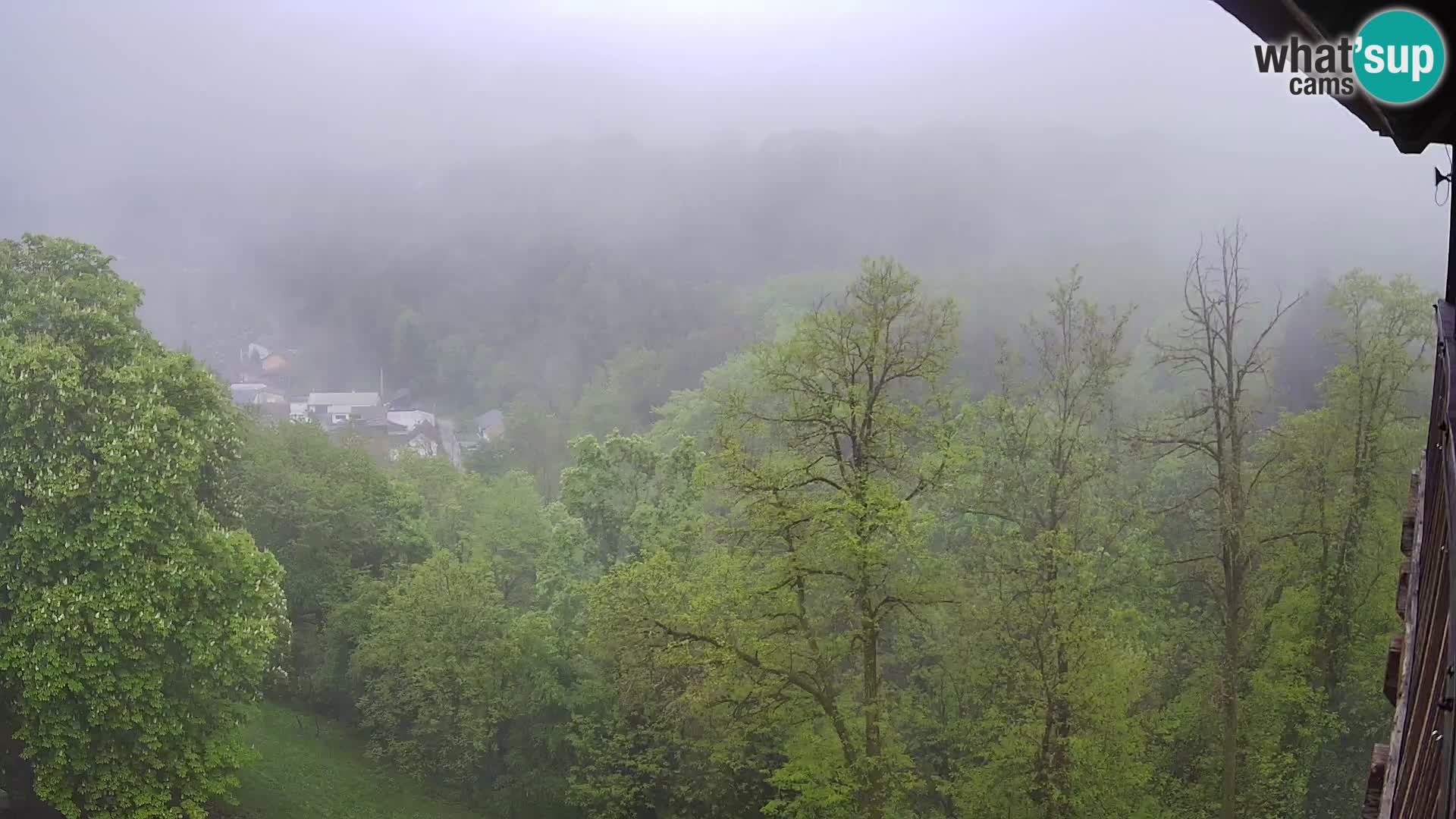 Webcam Karlovac Château Dubovac – Vue en direct de ce monument historique