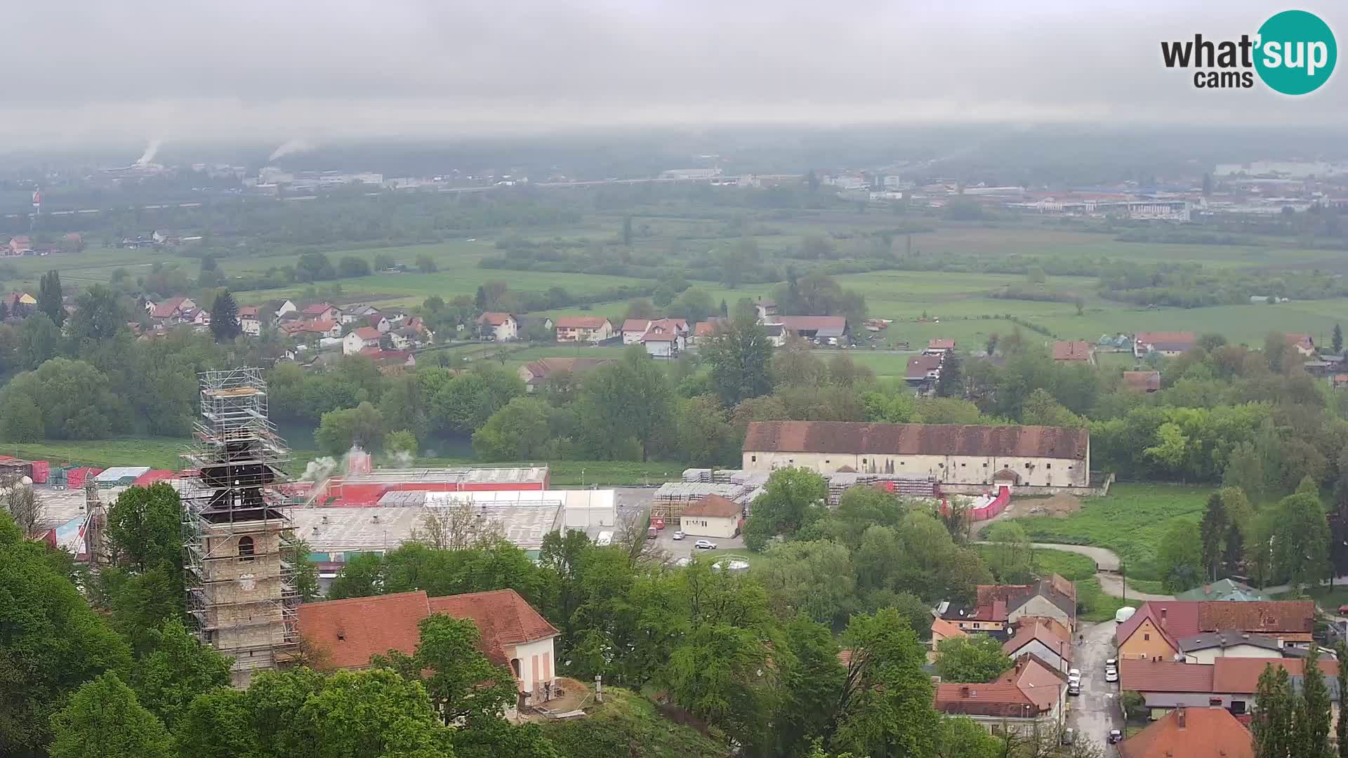 Webcam Karlstadt Burg Dubovac – Liveblick auf das historische Wahrzeichen