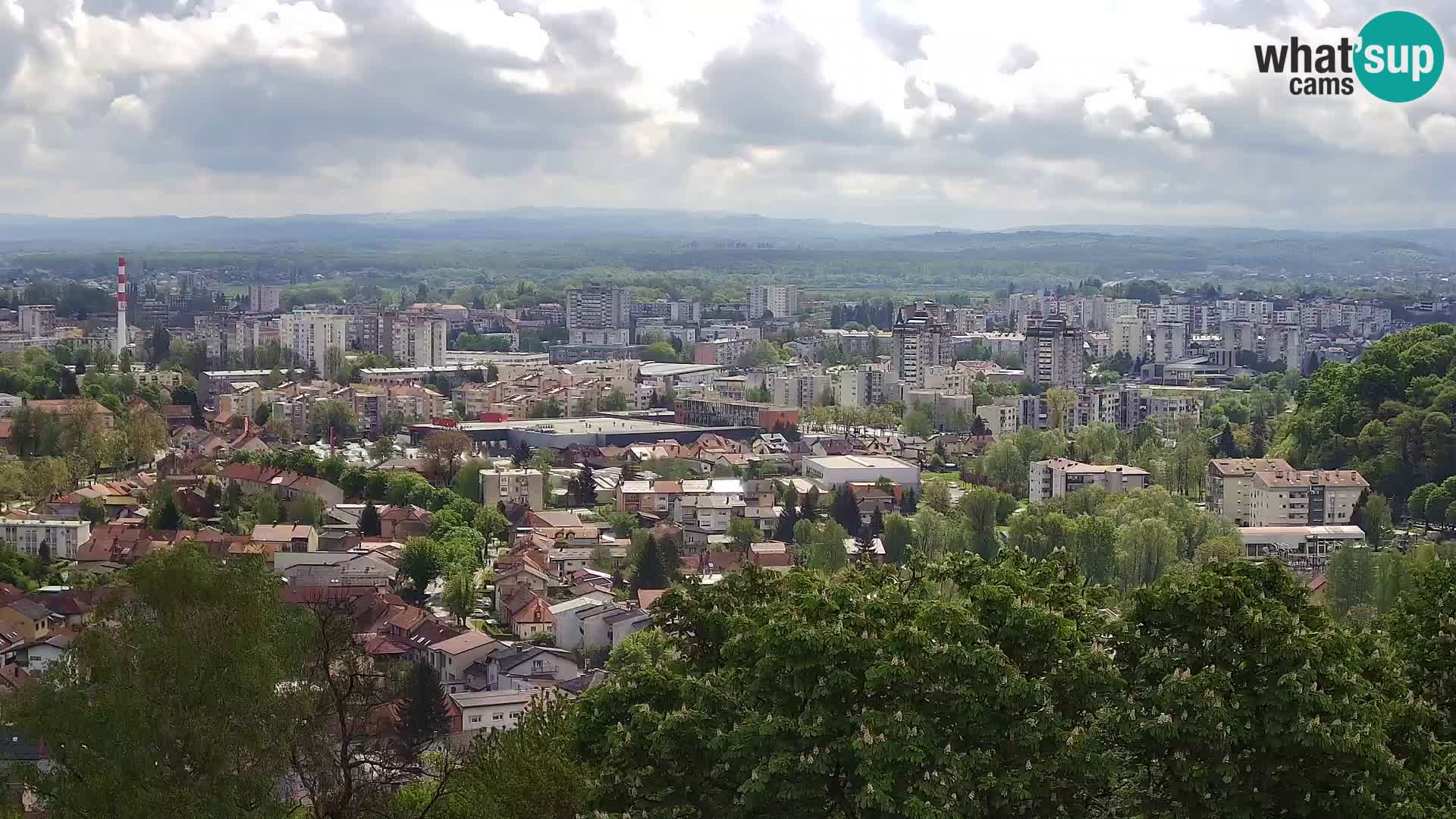 Webcam Karlovac Dubovac Castle – Live View of Karlovac’s Historic Landmark