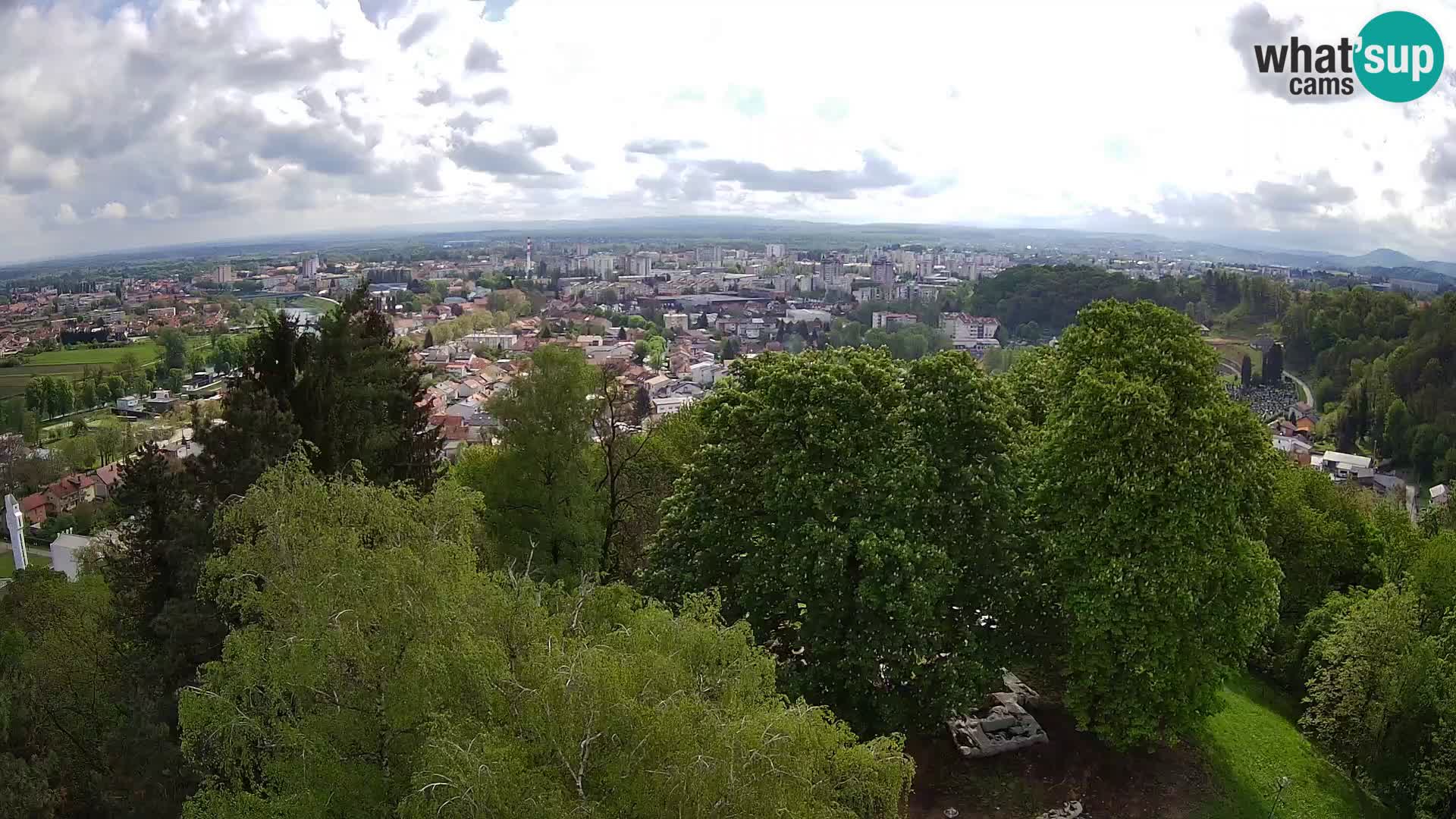 Webcam Karlstadt Burg Dubovac – Liveblick auf das historische Wahrzeichen