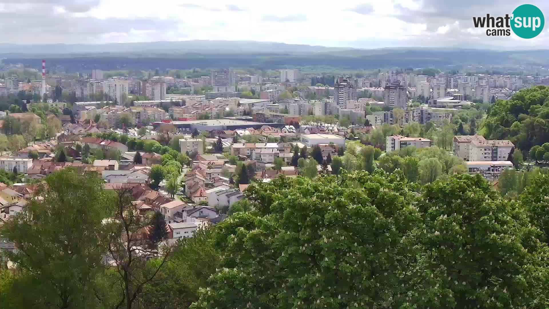 Webcam Karlovac Dubovac Castle – Live View of Karlovac’s Historic Landmark