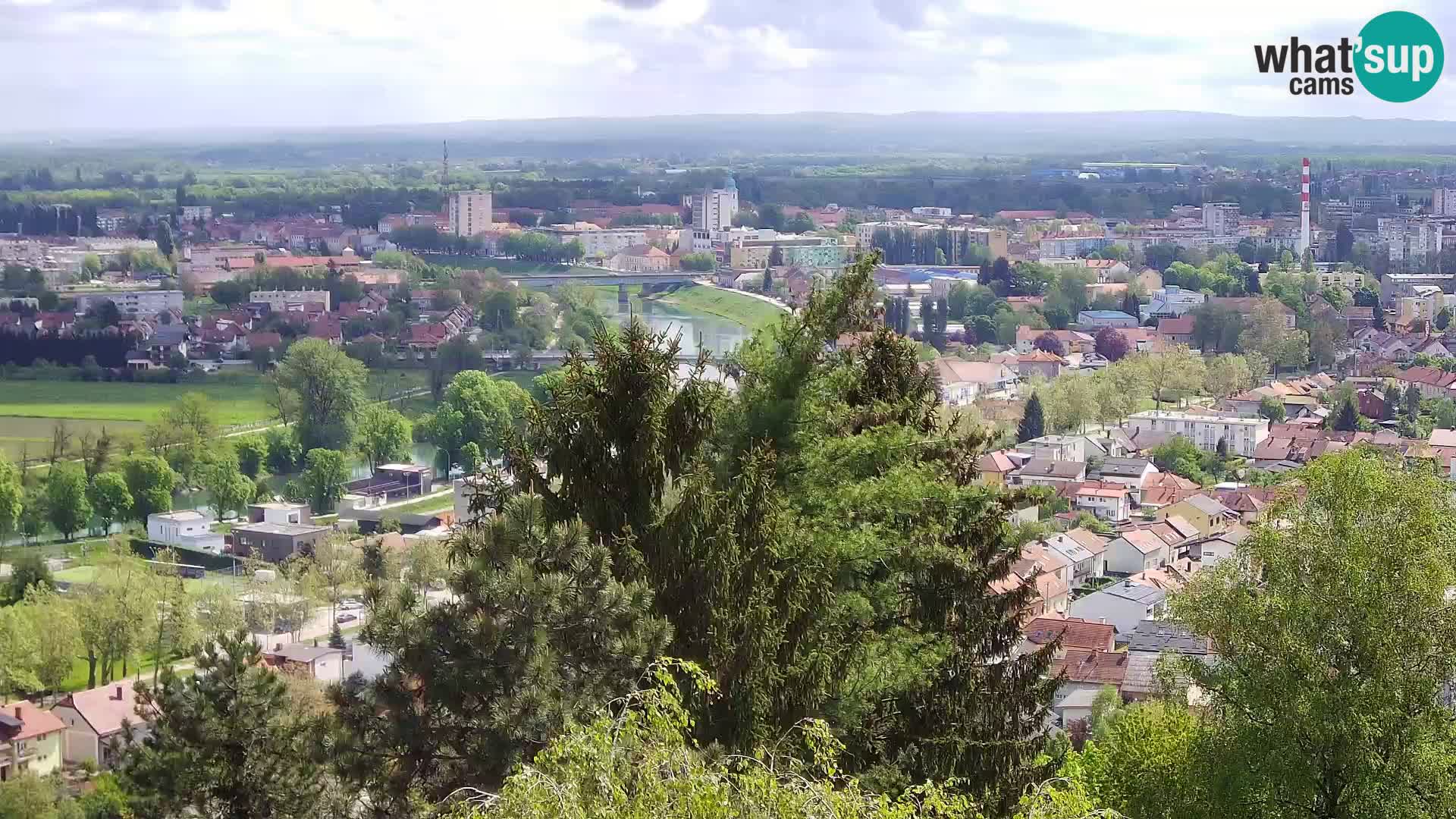 Web kamera Karlovac – Dvorac Dubovac uživo