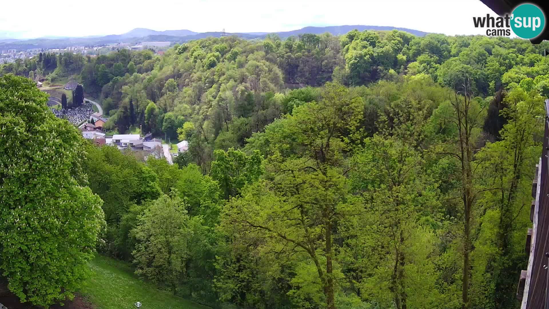 Web kamera Karlovac – Dvorac Dubovac uživo