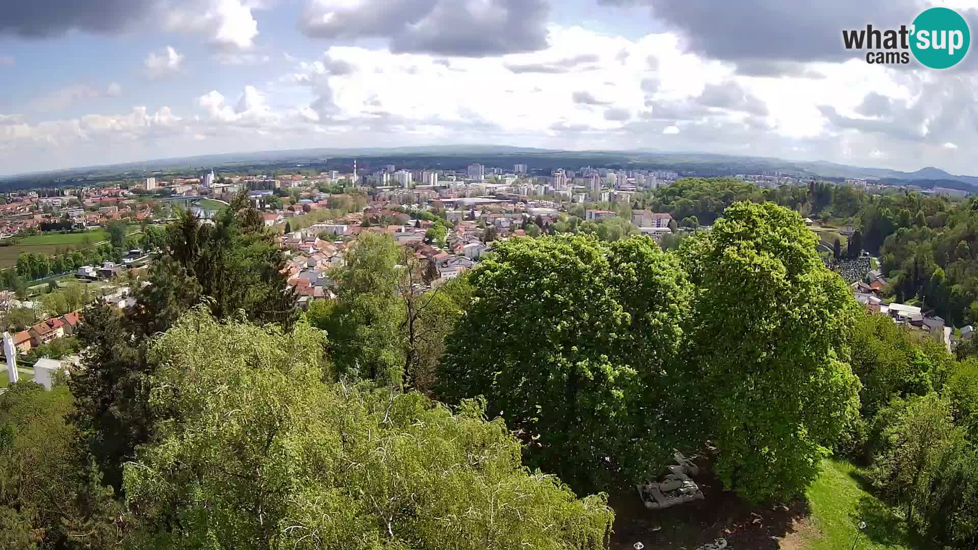 Webcam Karlovac Dubovac Castle – Live View of Karlovac’s Historic Landmark