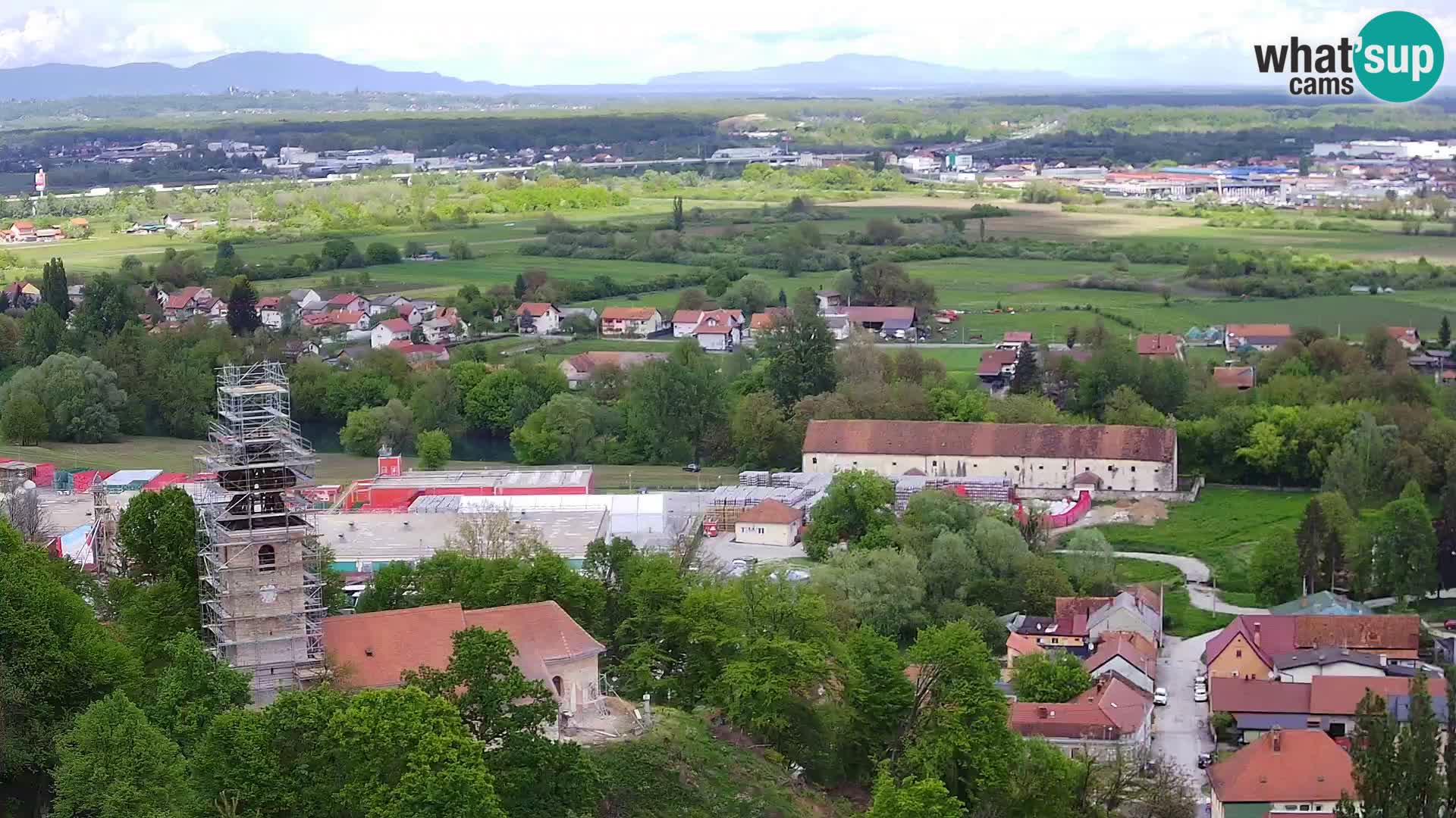 Webcam Karlstadt Burg Dubovac – Liveblick auf das historische Wahrzeichen