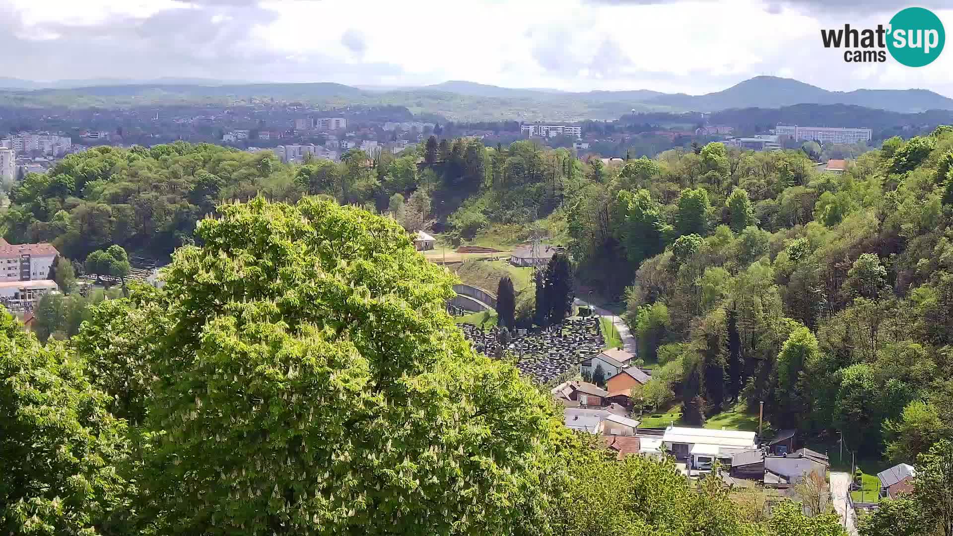 Web kamera Karlovac – Dvorac Dubovac uživo