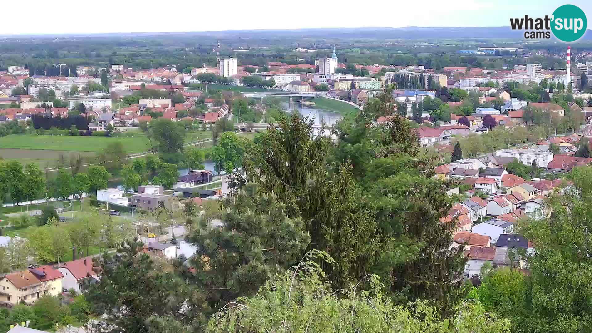 Web kamera Karlovac – Dvorac Dubovac uživo